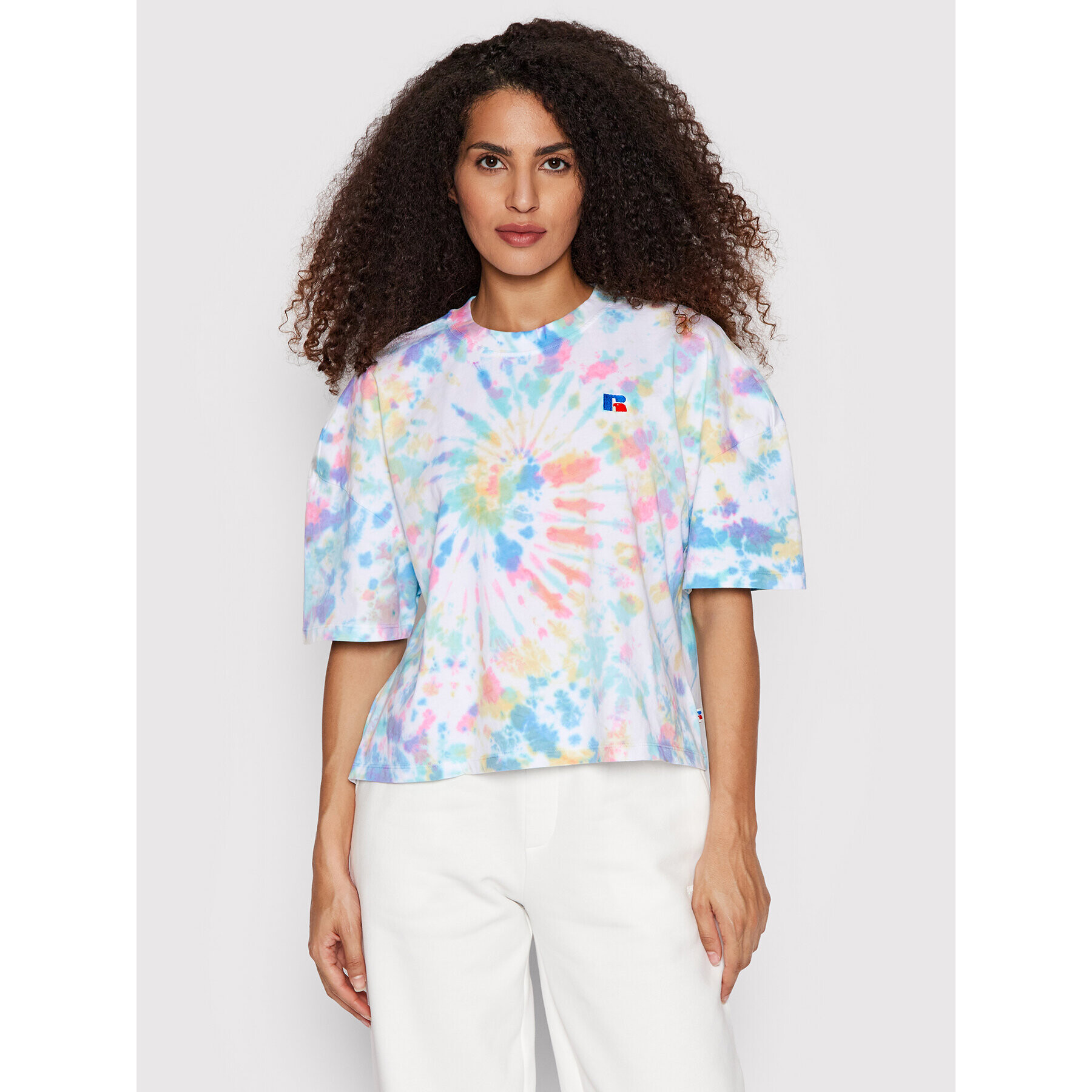 Russell Athletic Тишърт Color E24151 Цветен Relaxed Fit - Pepit.bg