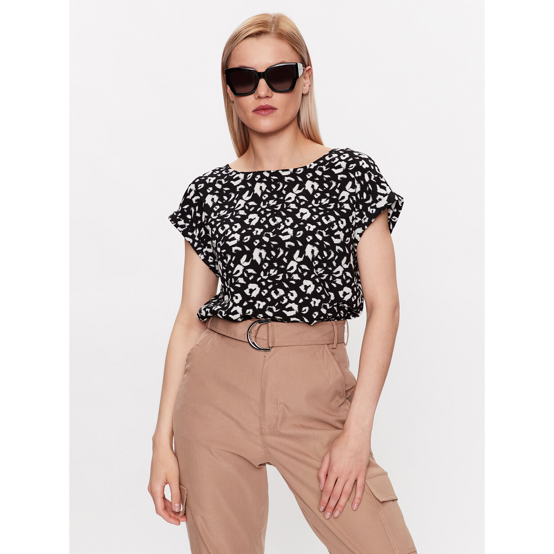 s.Oliver Блуза 2132617 Черен Loose Fit - Pepit.bg