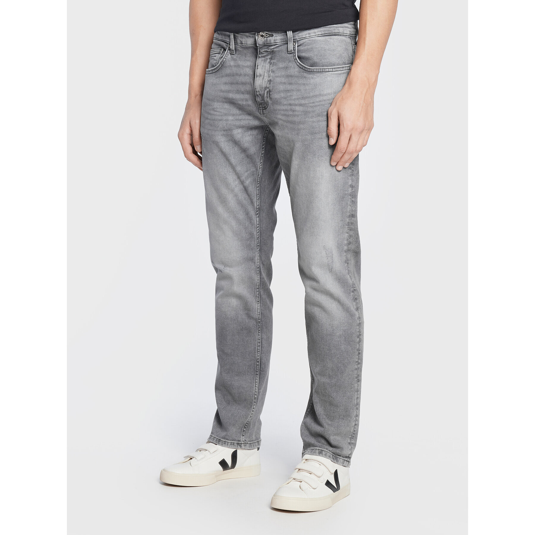 s.Oliver Дънки 2121852 Сив Regular Fit - Pepit.bg