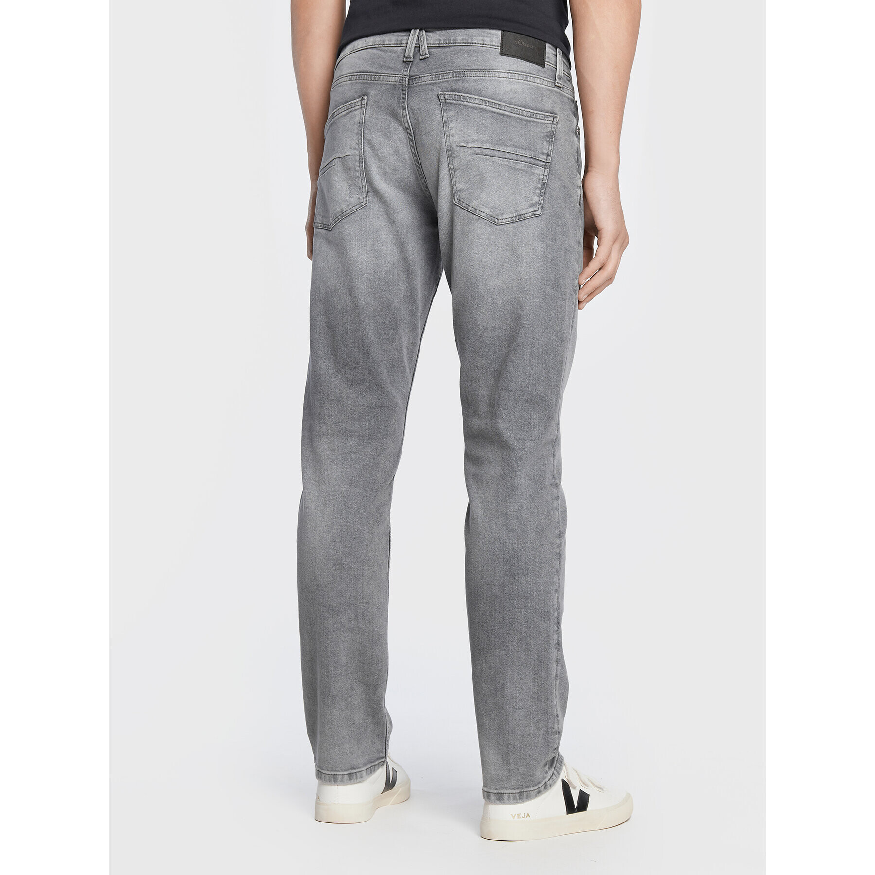 s.Oliver Дънки 2121852 Сив Regular Fit - Pepit.bg
