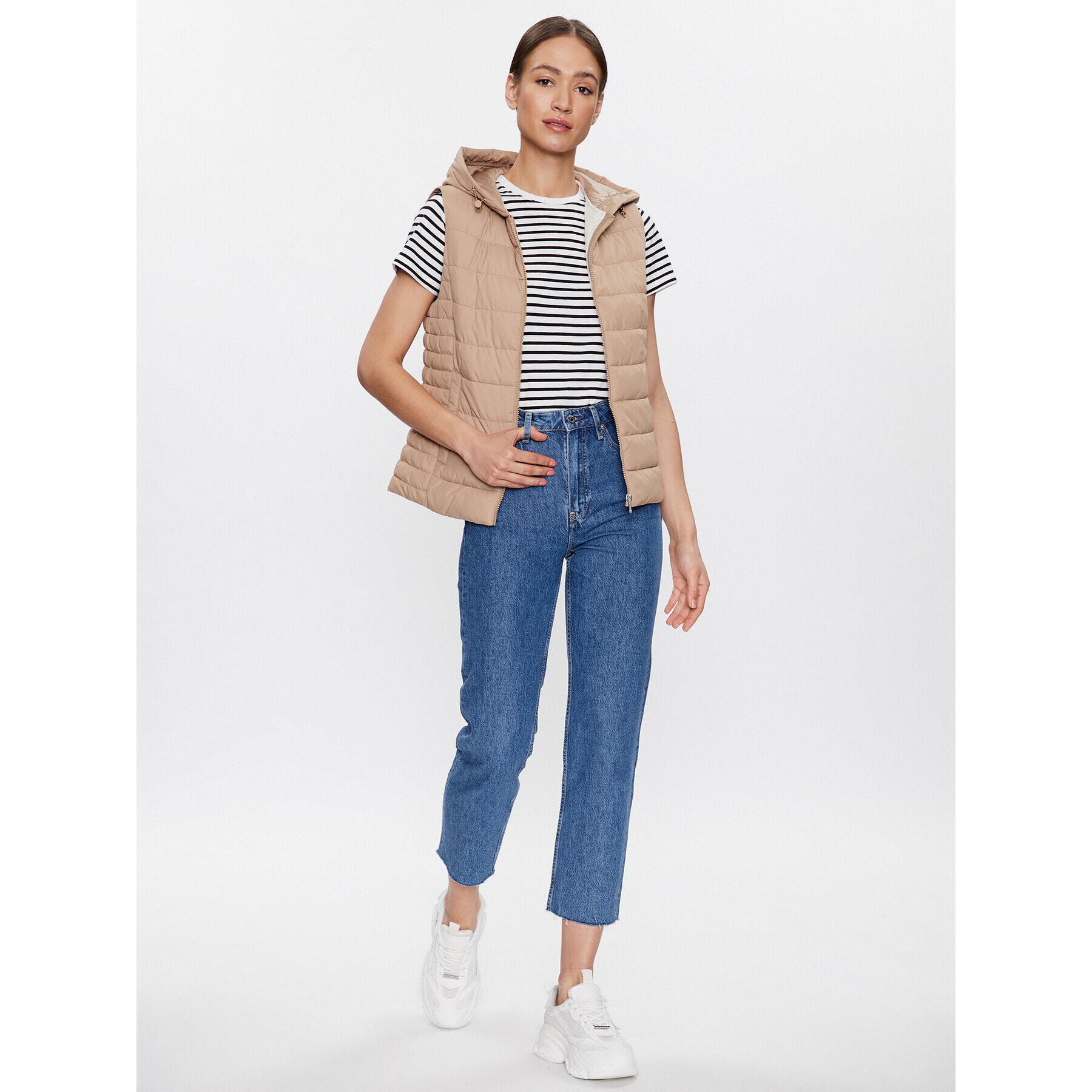 s.Oliver Елек 2124632 Бежов Regular Fit - Pepit.bg