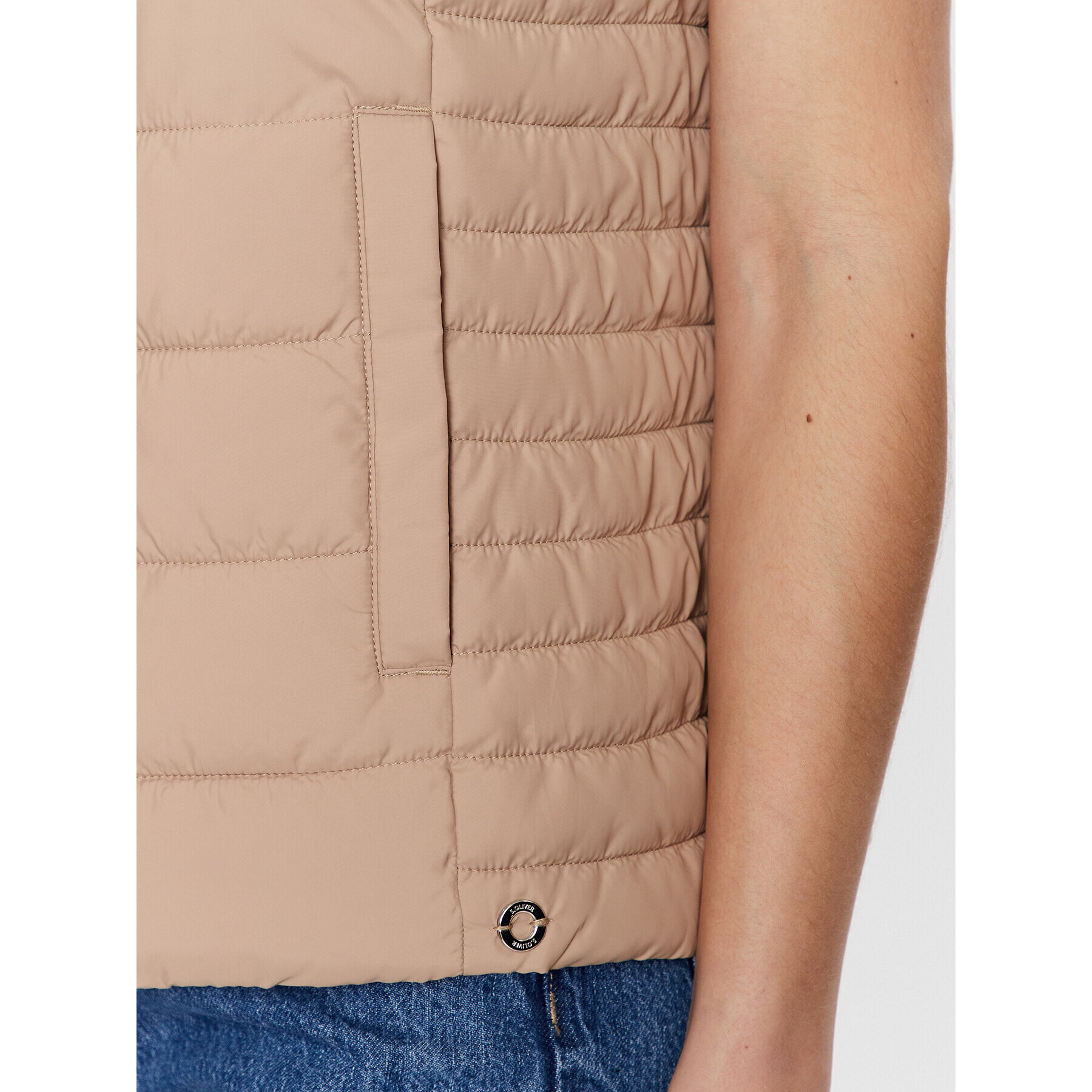 s.Oliver Елек 2124632 Бежов Regular Fit - Pepit.bg