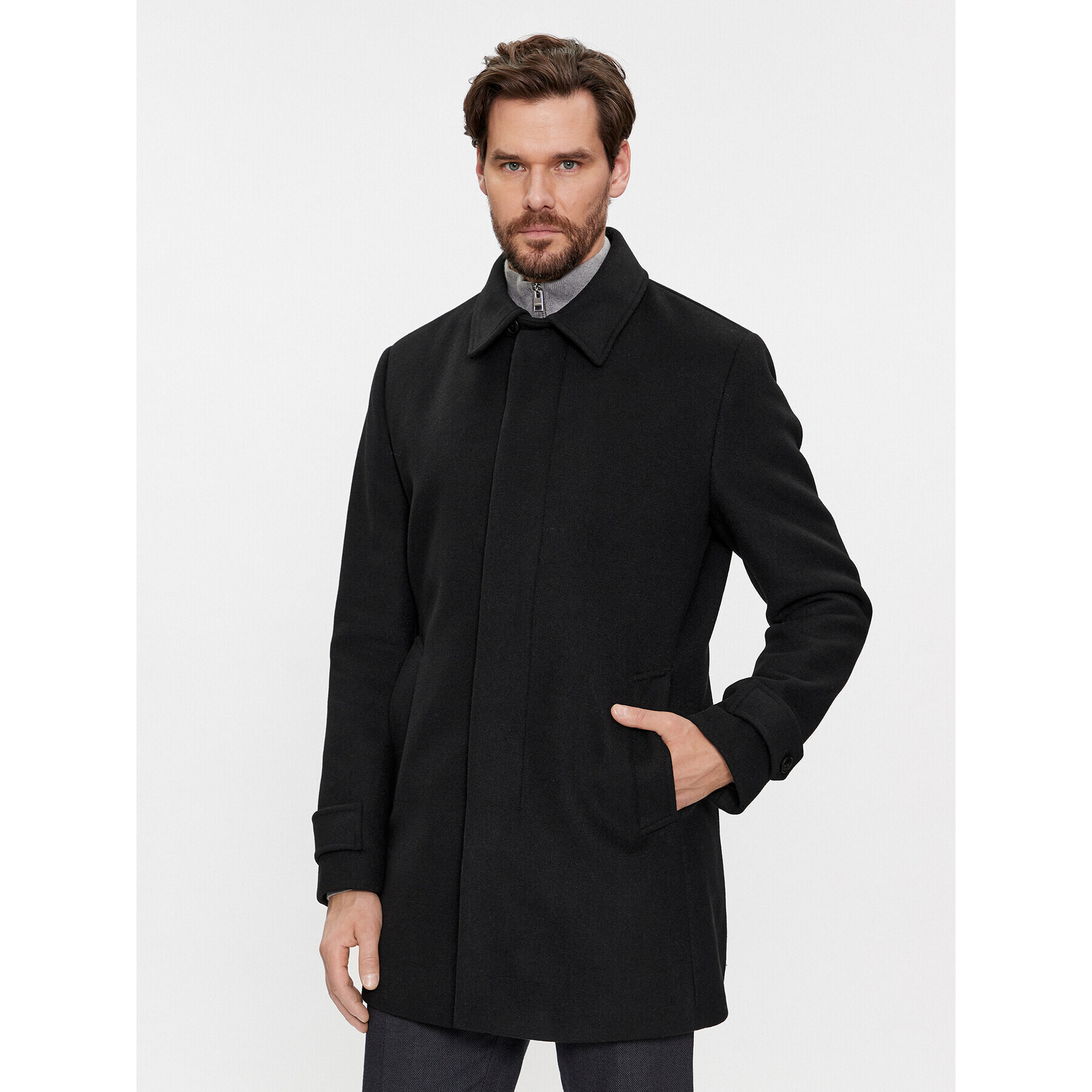 s.Oliver Манто/Палто 2132520 Черен Regular Fit - Pepit.bg