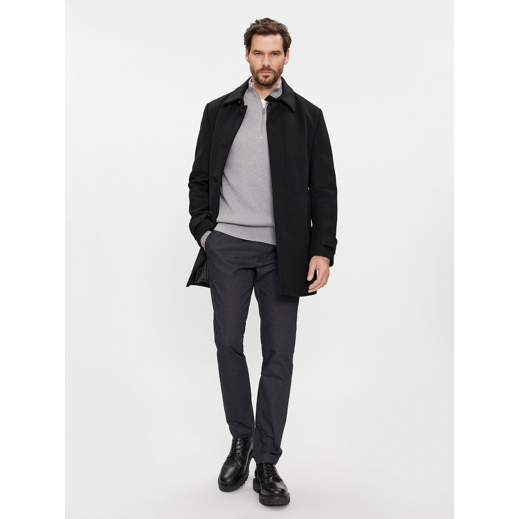 s.Oliver Манто/Палто 2132520 Черен Regular Fit - Pepit.bg