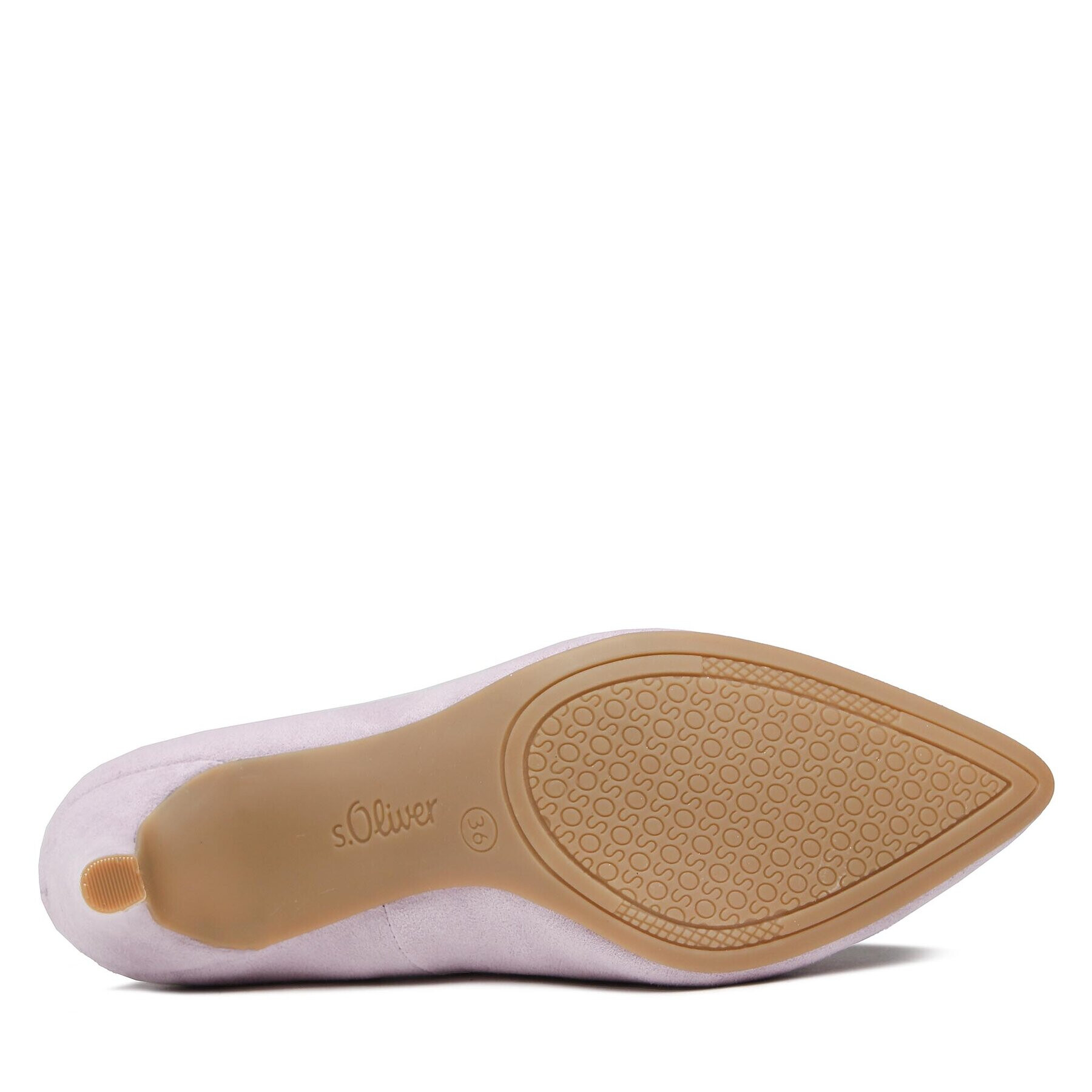 s.Oliver Обувки на ток 5-22411-20 Виолетов - Pepit.bg