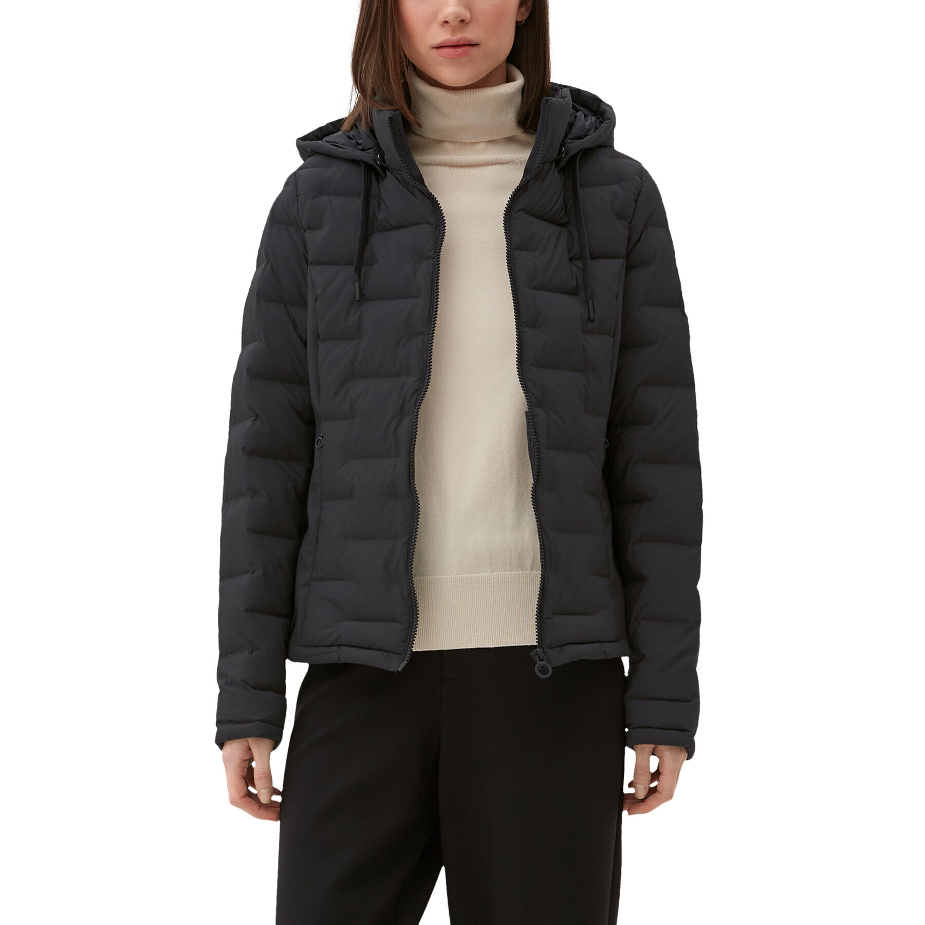 s.Oliver Преходно яке 2124392 Черен Regular Fit - Pepit.bg