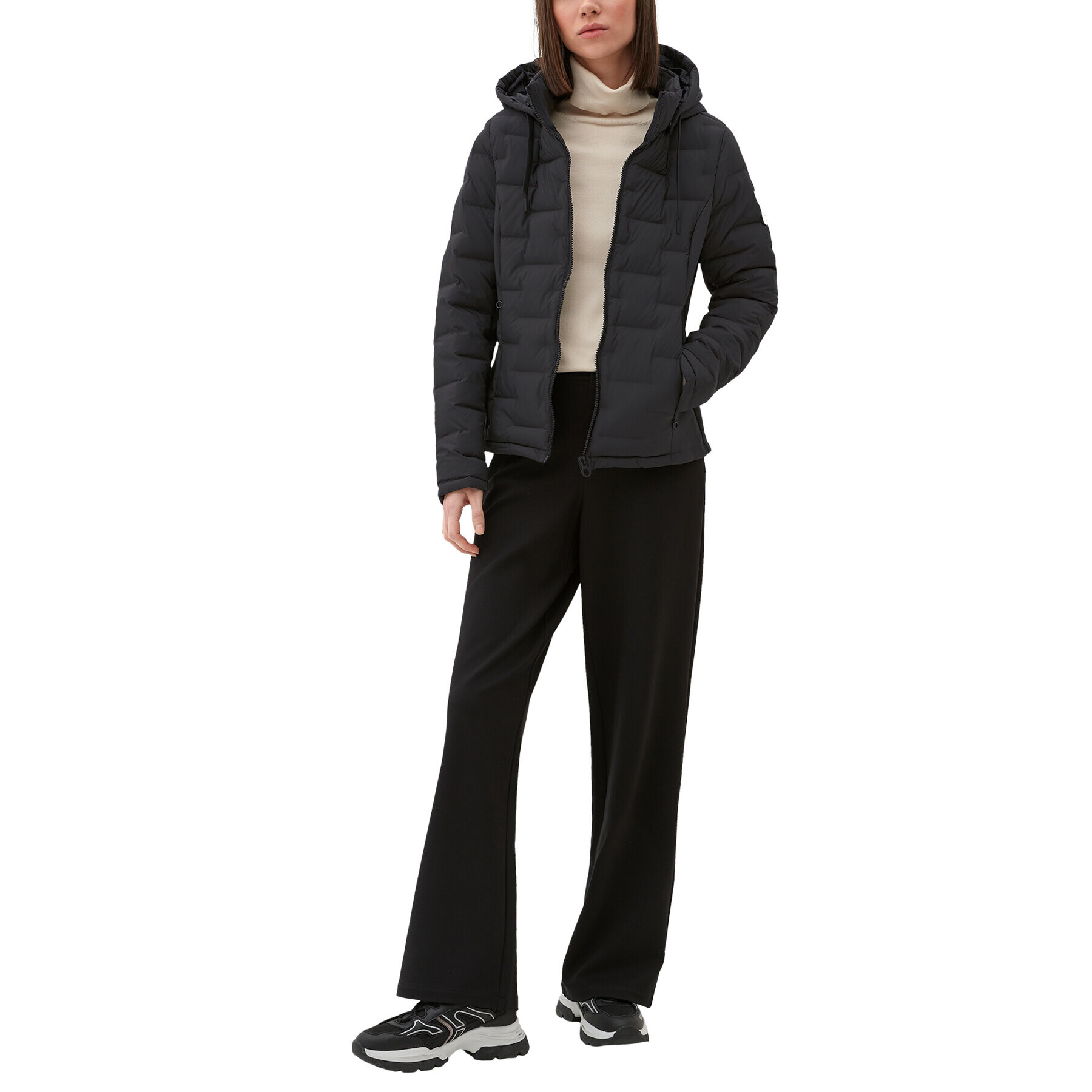 s.Oliver Преходно яке 2124392 Черен Regular Fit - Pepit.bg