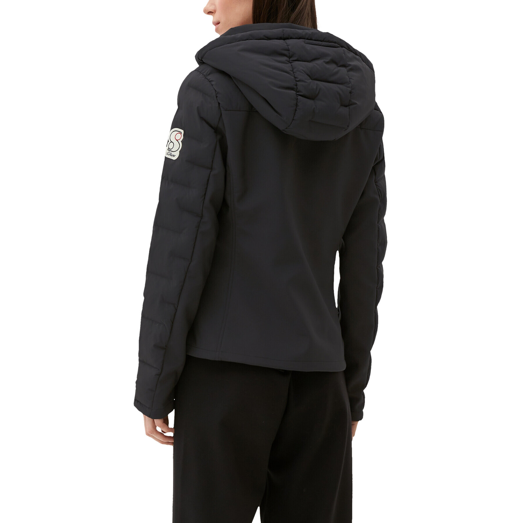 s.Oliver Преходно яке 2124392 Черен Regular Fit - Pepit.bg