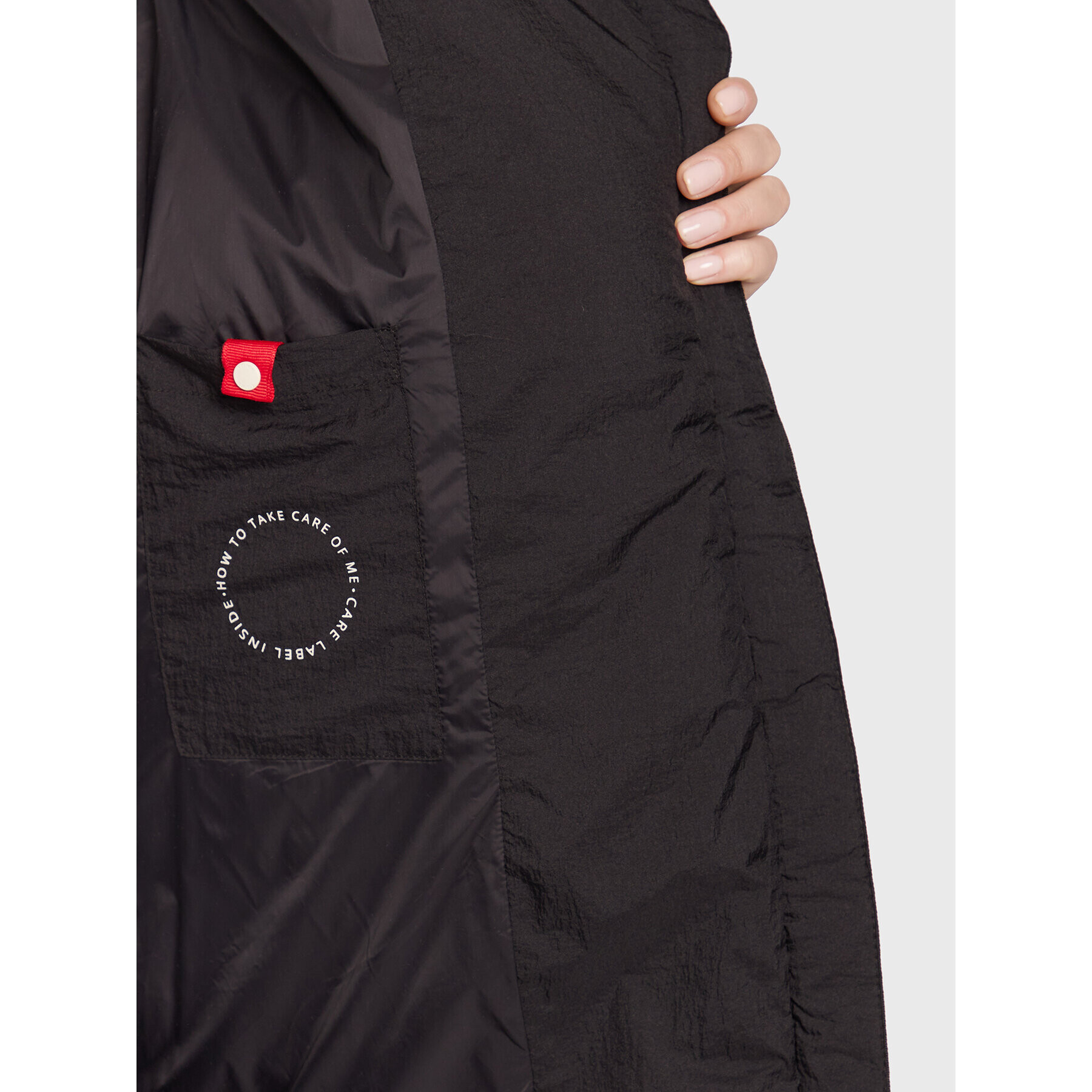 s.Oliver Пухено яке 2117698 Черен Regular Fit - Pepit.bg