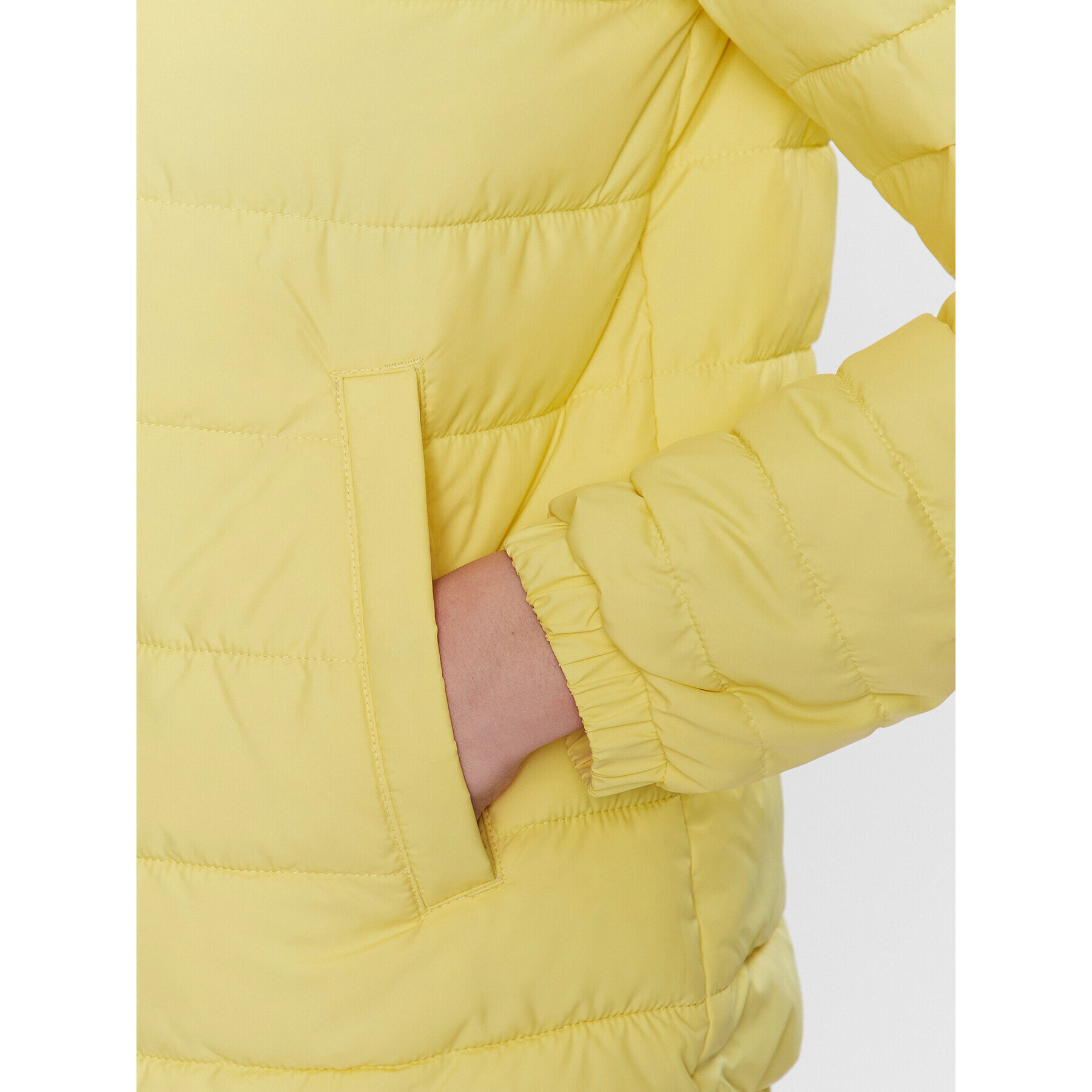 s.Oliver Пухено яке 2124637 Жълт Regular Fit - Pepit.bg