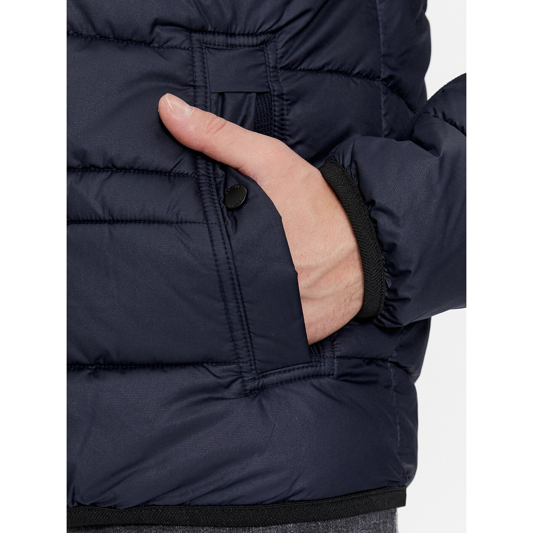 s.Oliver Пухено яке 2131728 Тъмносин Regular Fit - Pepit.bg