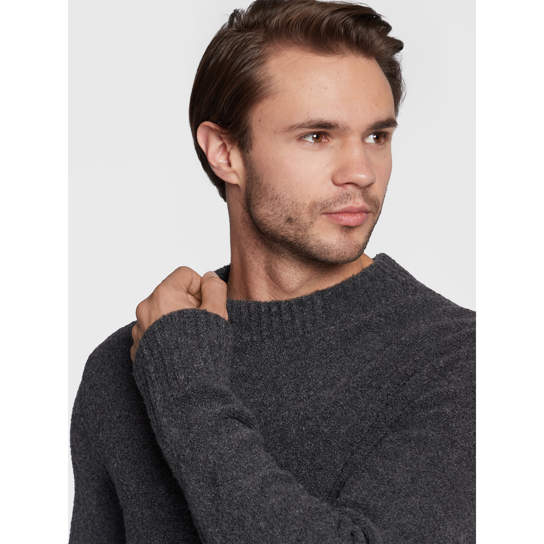 s.Oliver Пуловер 2118069 Сив Regular Fit - Pepit.bg