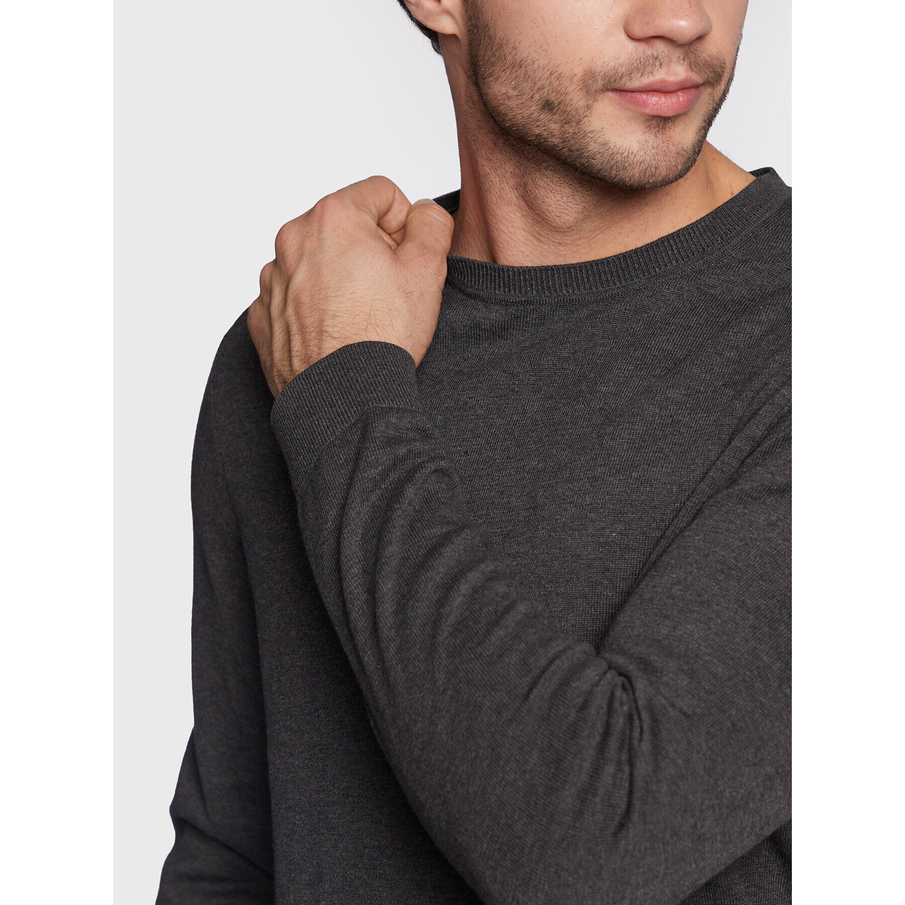s.Oliver Пуловер 2121351 Сив Regular Fit - Pepit.bg