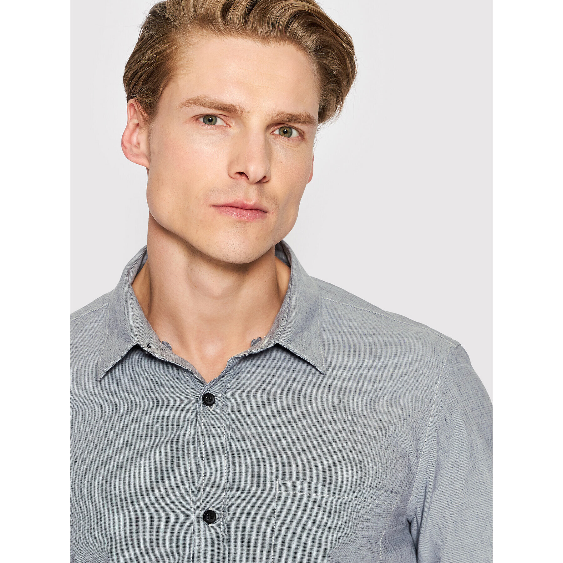 s.Oliver Риза 2111499 Тъмносин Slim Fit - Pepit.bg