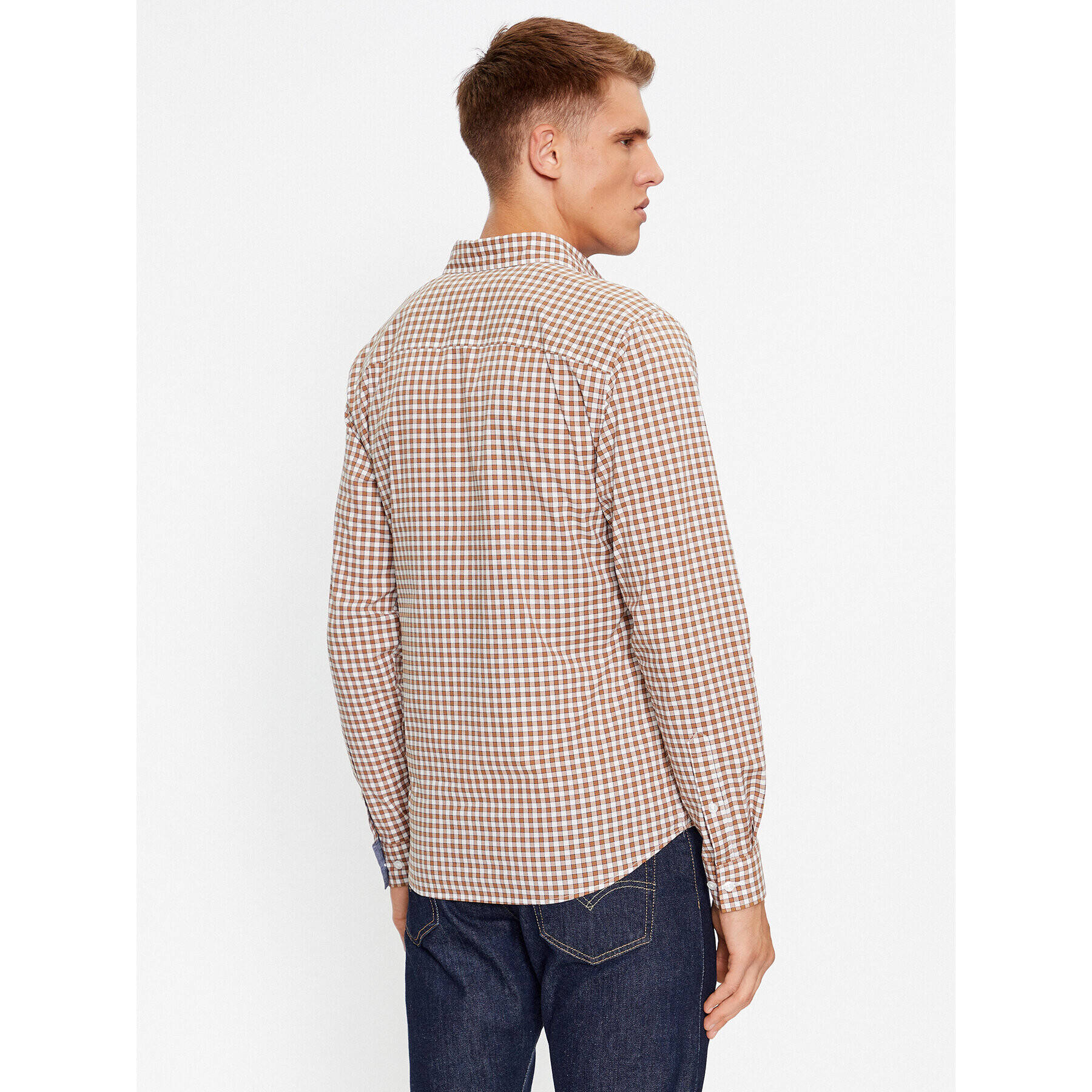 s.Oliver Риза 2133278 Кафяв Regular Fit - Pepit.bg