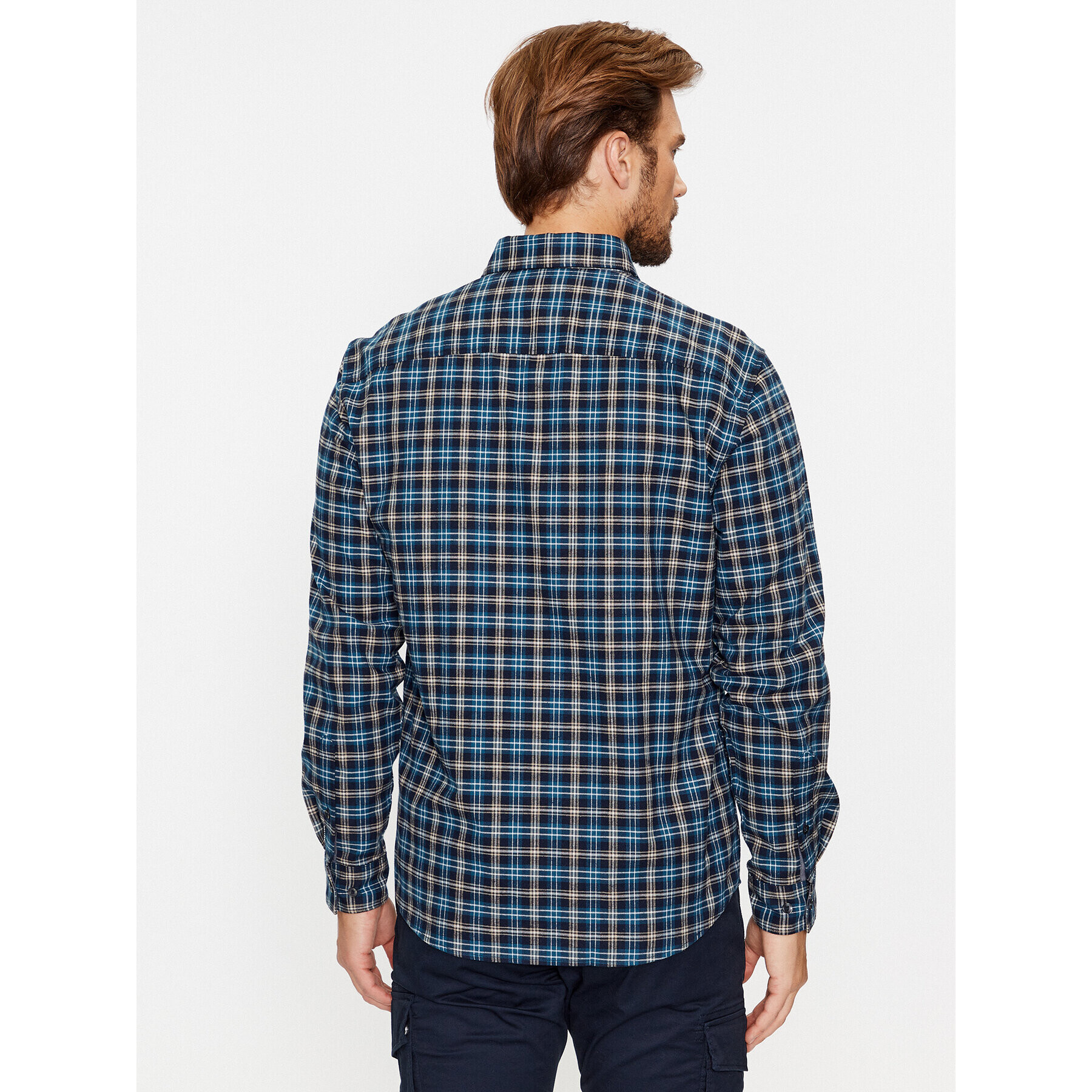 s.Oliver Риза 2139811 Син Regular Fit - Pepit.bg