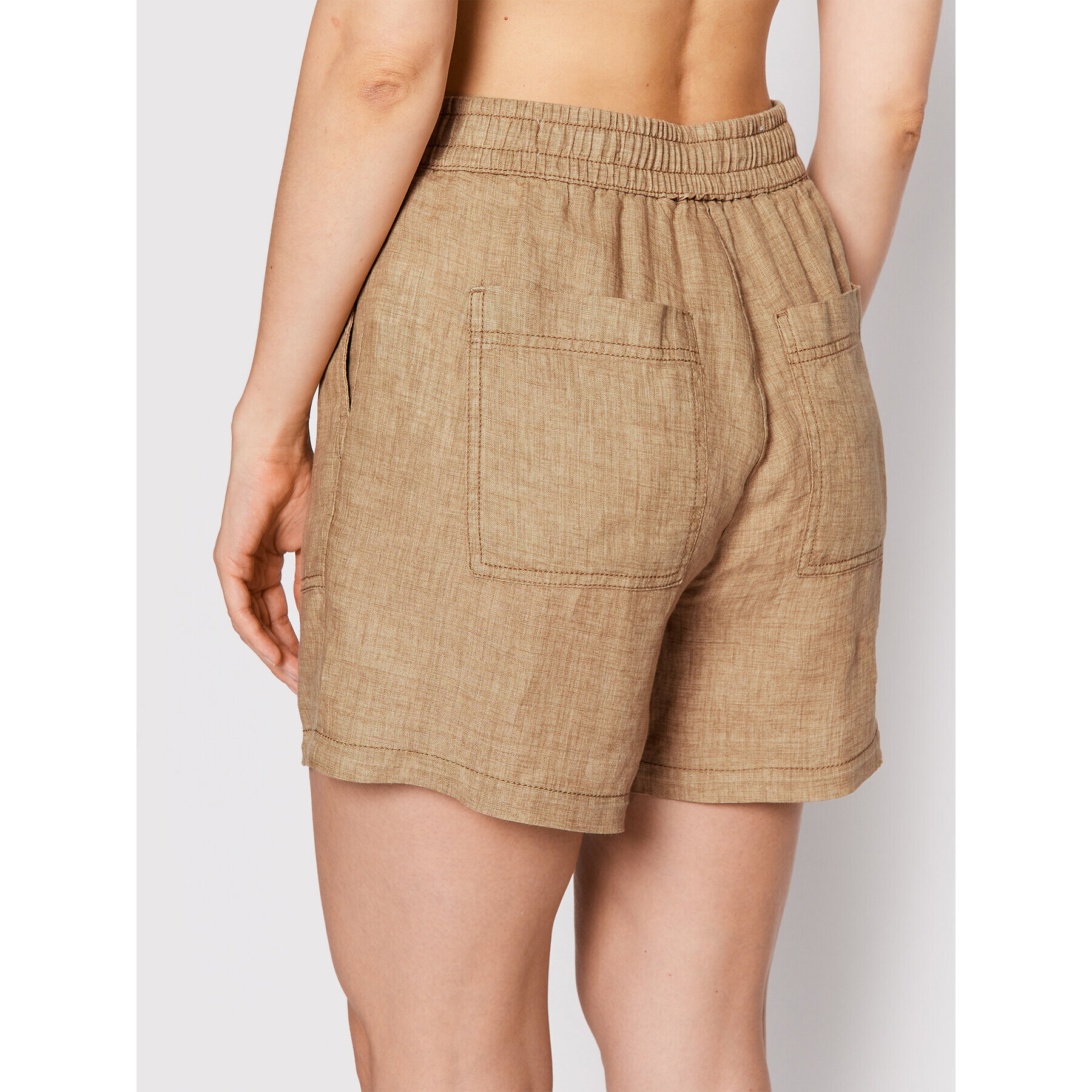 s.Oliver Шорти от плат 2113322 Кафяв Regular Fit - Pepit.bg