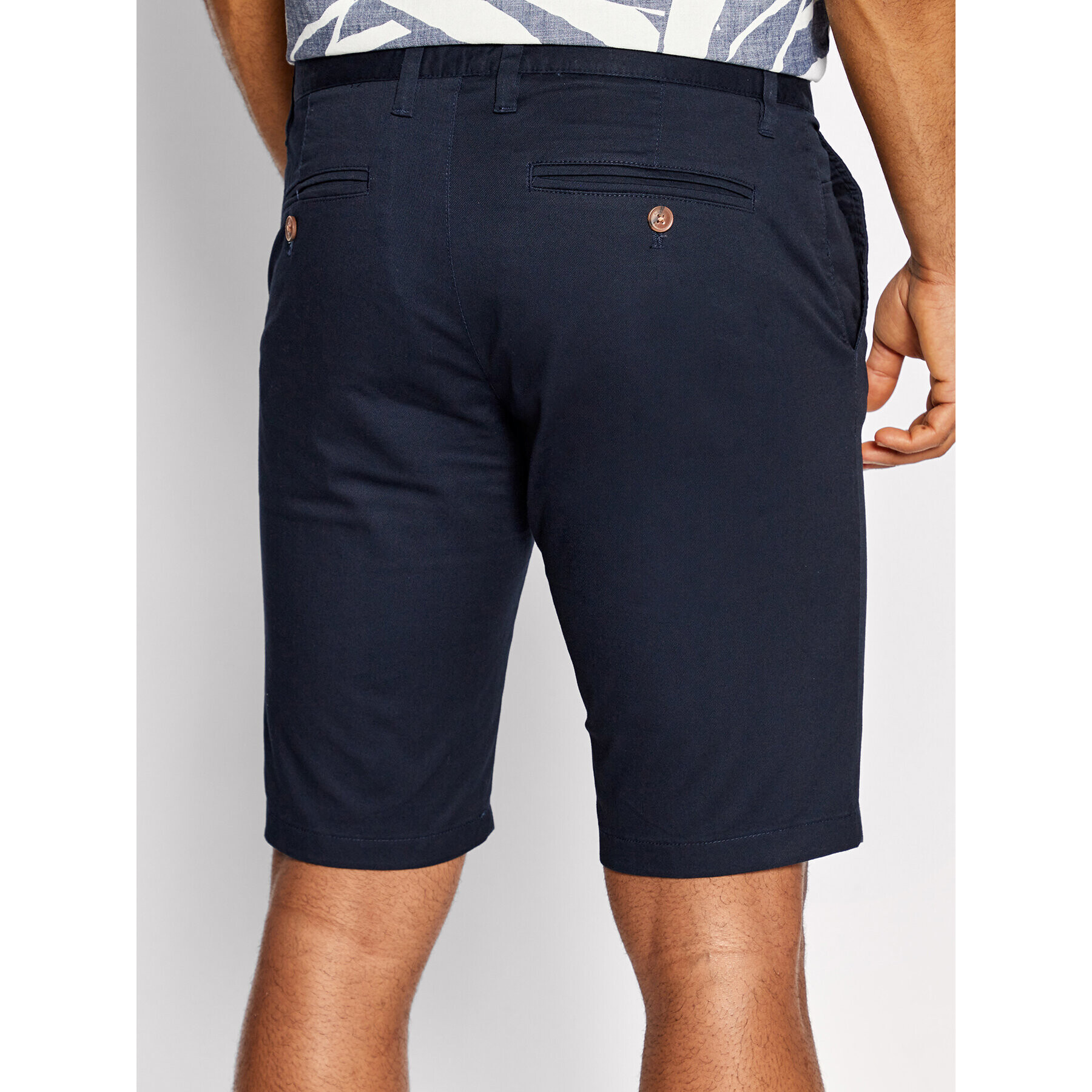 s.Oliver Шорти от плат 2113872 Тъмносин Regular Fit - Pepit.bg