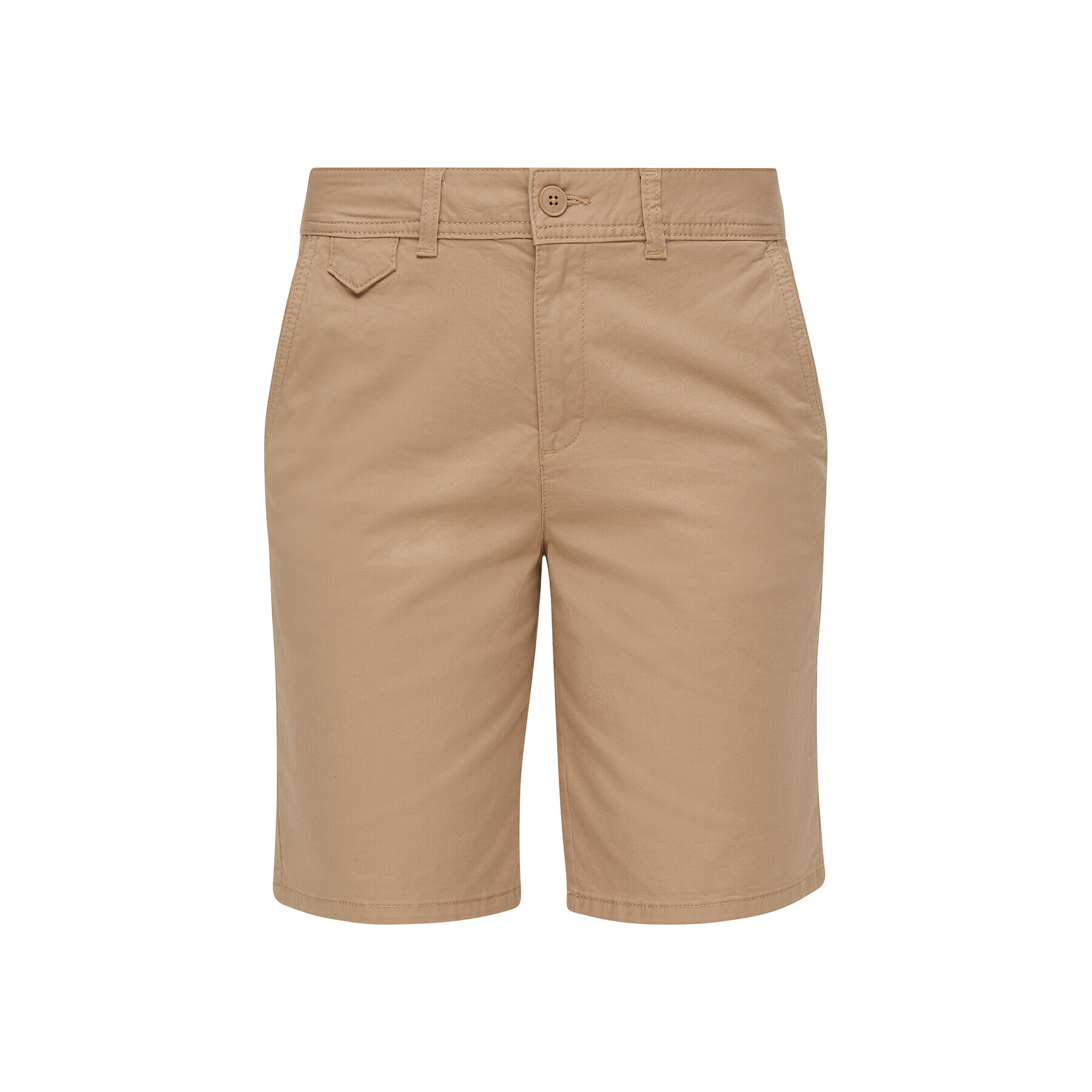 s.Oliver Шорти от плат 2132486 Кафяв Regular Fit - Pepit.bg