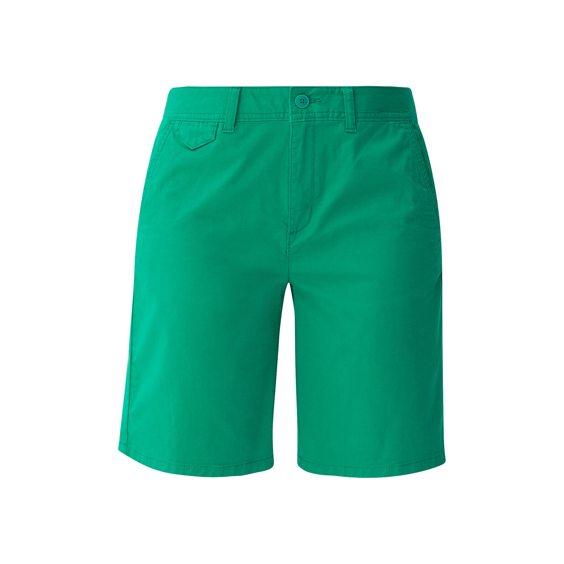 s.Oliver Шорти от плат 2132486 Зелен Regular Fit - Pepit.bg