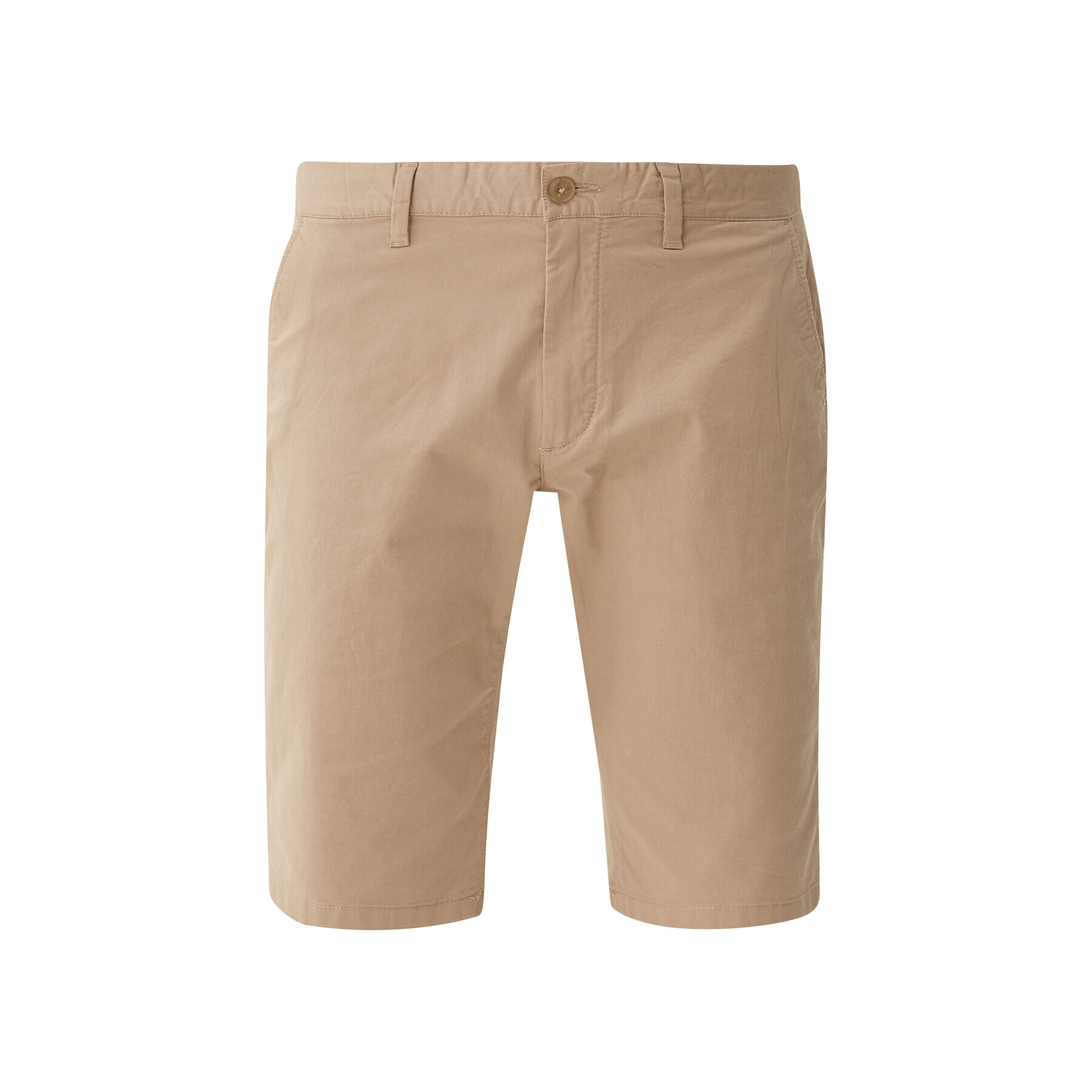 s.Oliver Шорти от плат 2132920 Кафяв Slim Fit - Pepit.bg