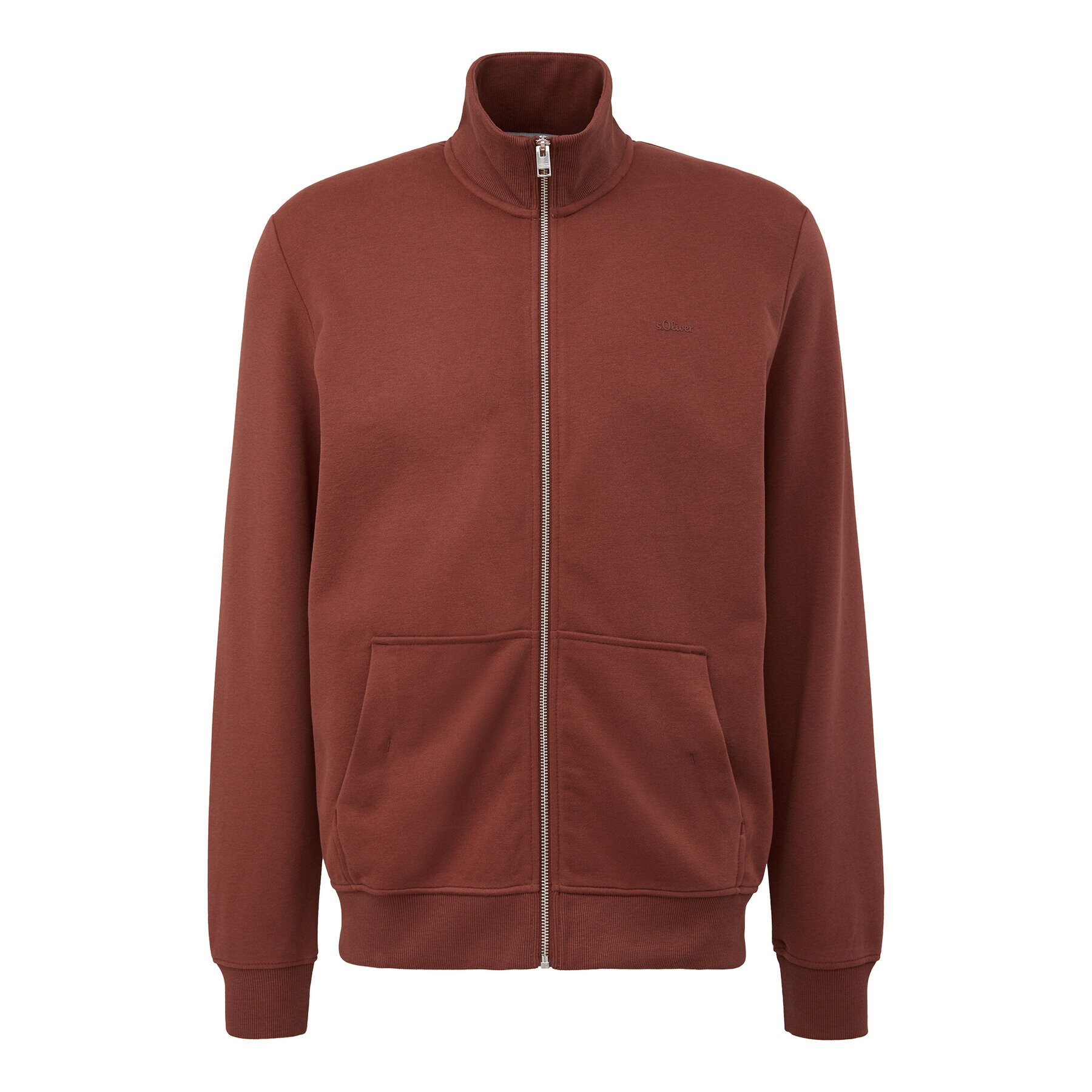 s.Oliver Суитшърт 2132620 Кафяв Regular Fit - Pepit.bg