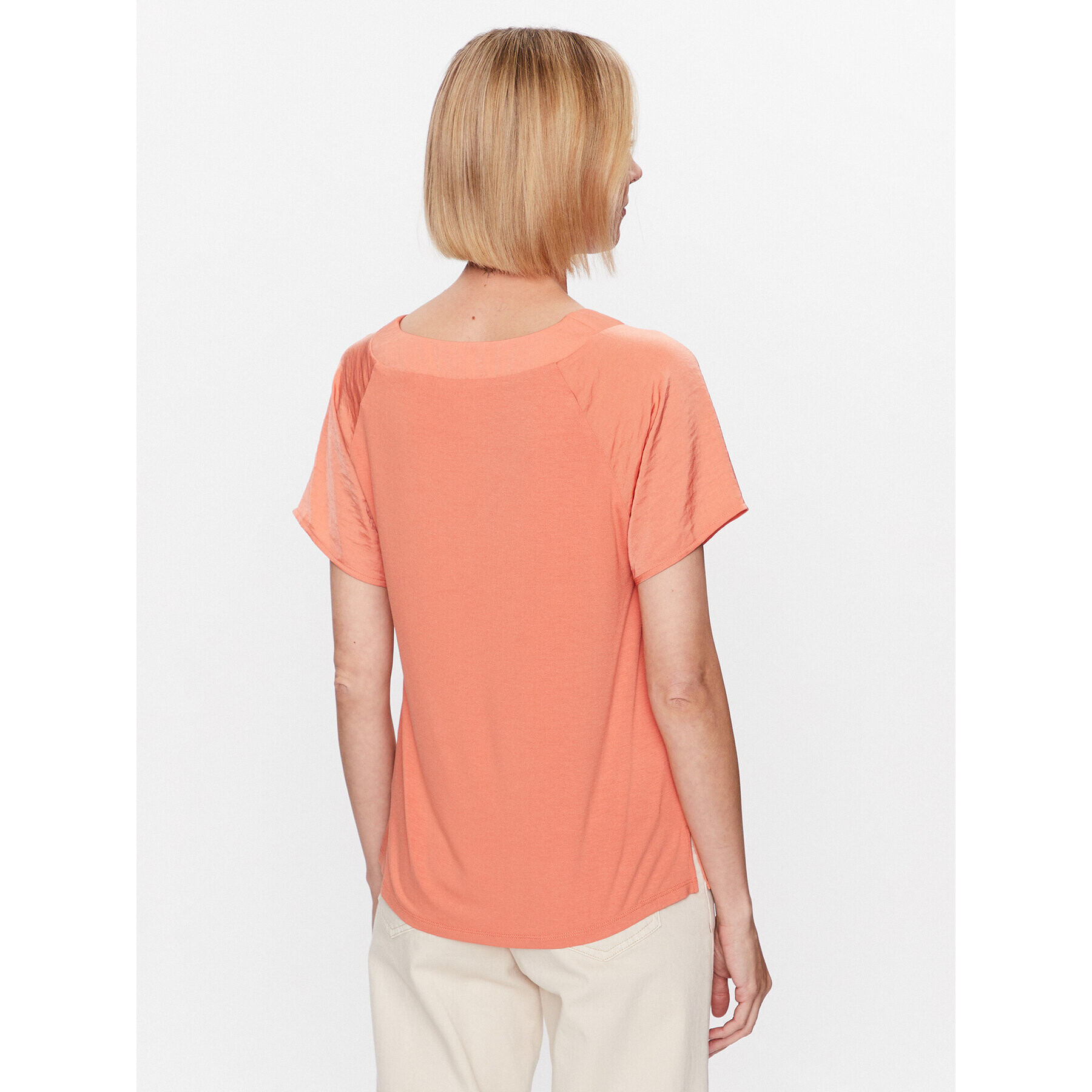 s.Oliver Тишърт 2129455 Оранжев Regular Fit - Pepit.bg