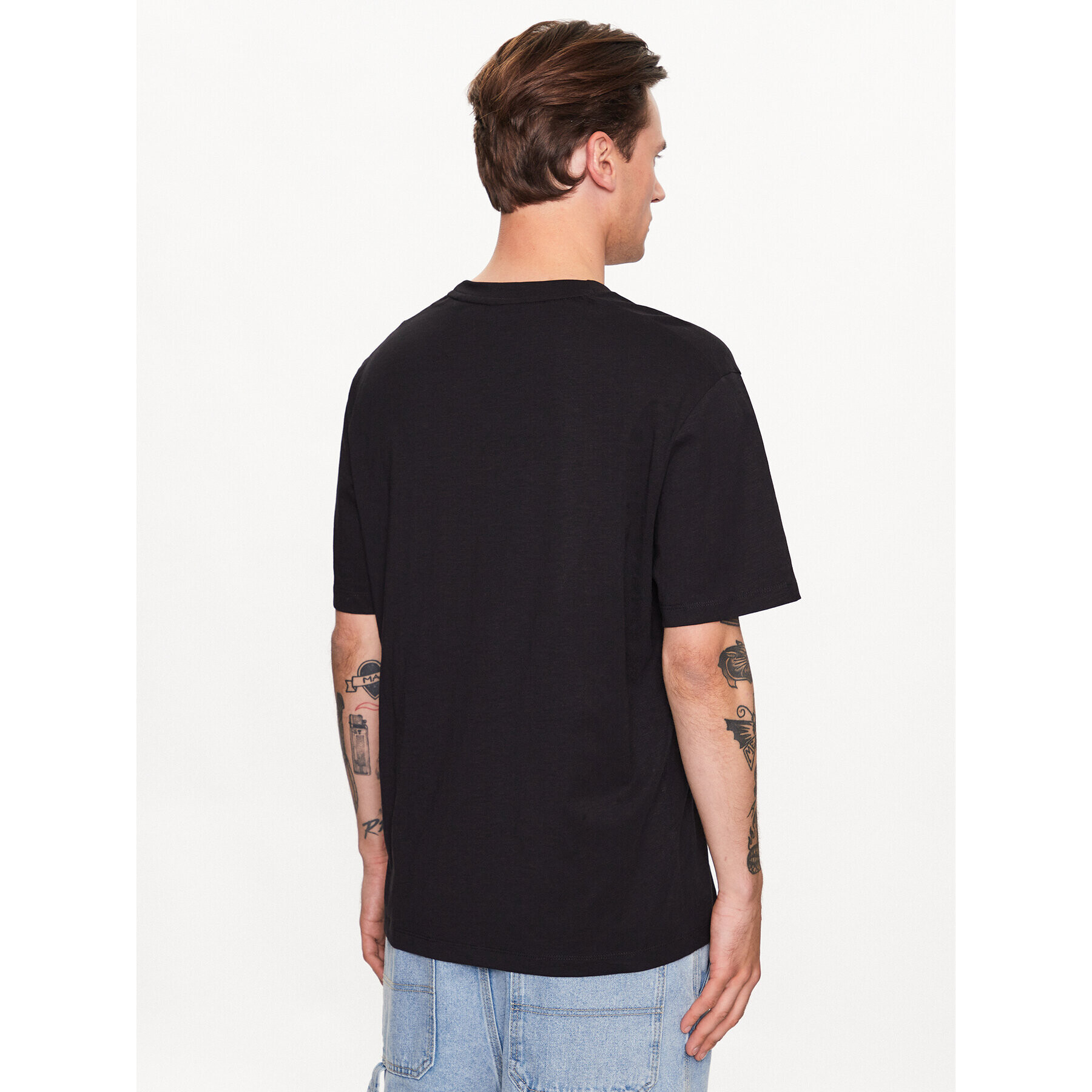 s.Oliver Тишърт 2129466 Черен Regular Fit - Pepit.bg