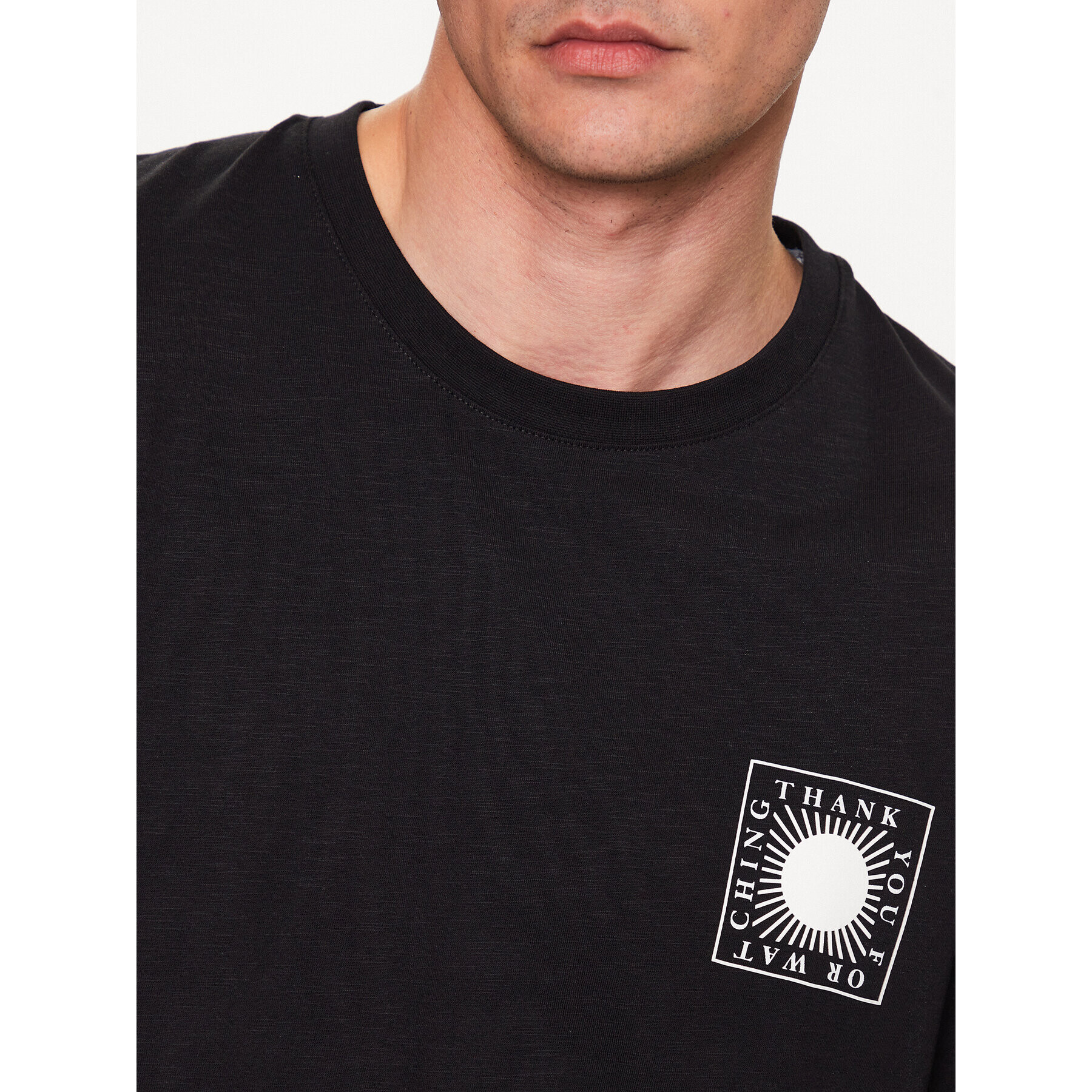 s.Oliver Тишърт 2129466 Черен Regular Fit - Pepit.bg