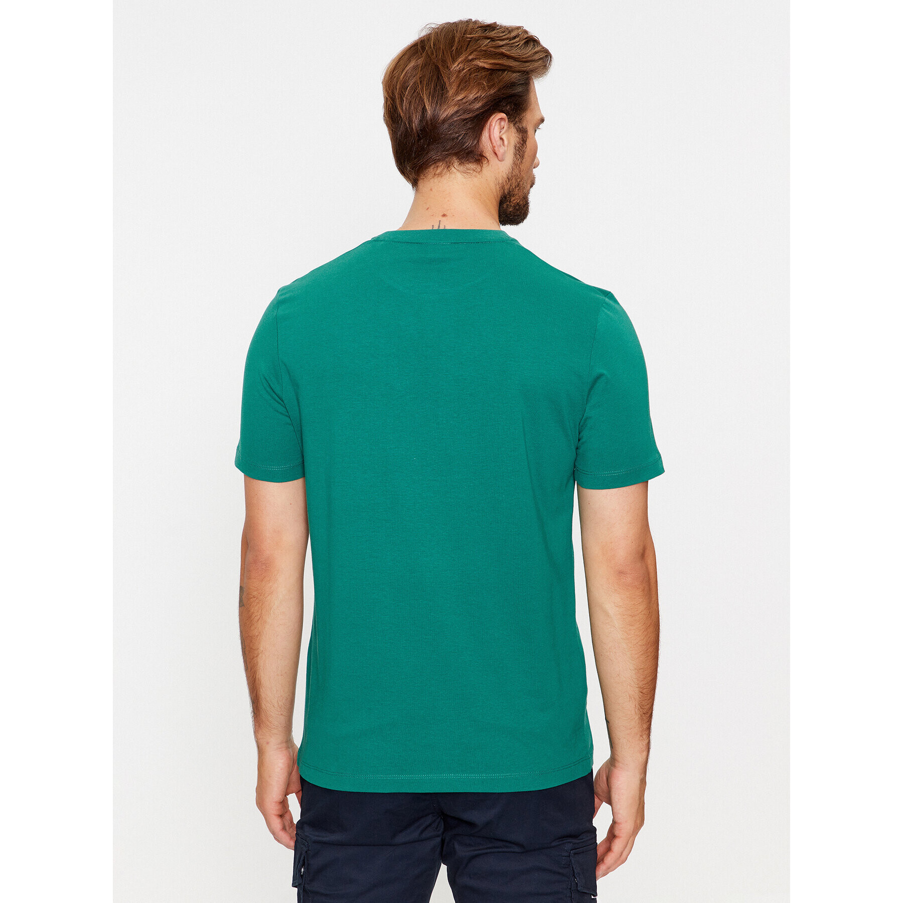 s.Oliver Тишърт 2135685 Зелен Regular Fit - Pepit.bg