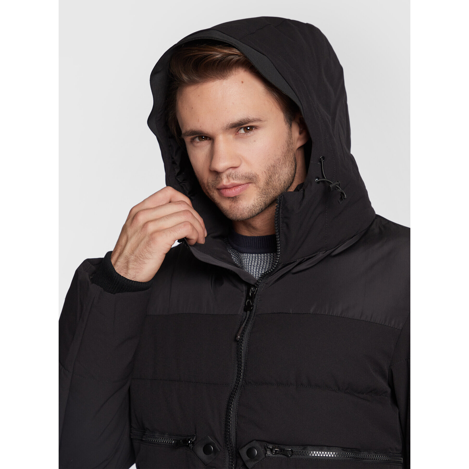s.Oliver Зимно яке 2116271 Черен Regular Fit - Pepit.bg