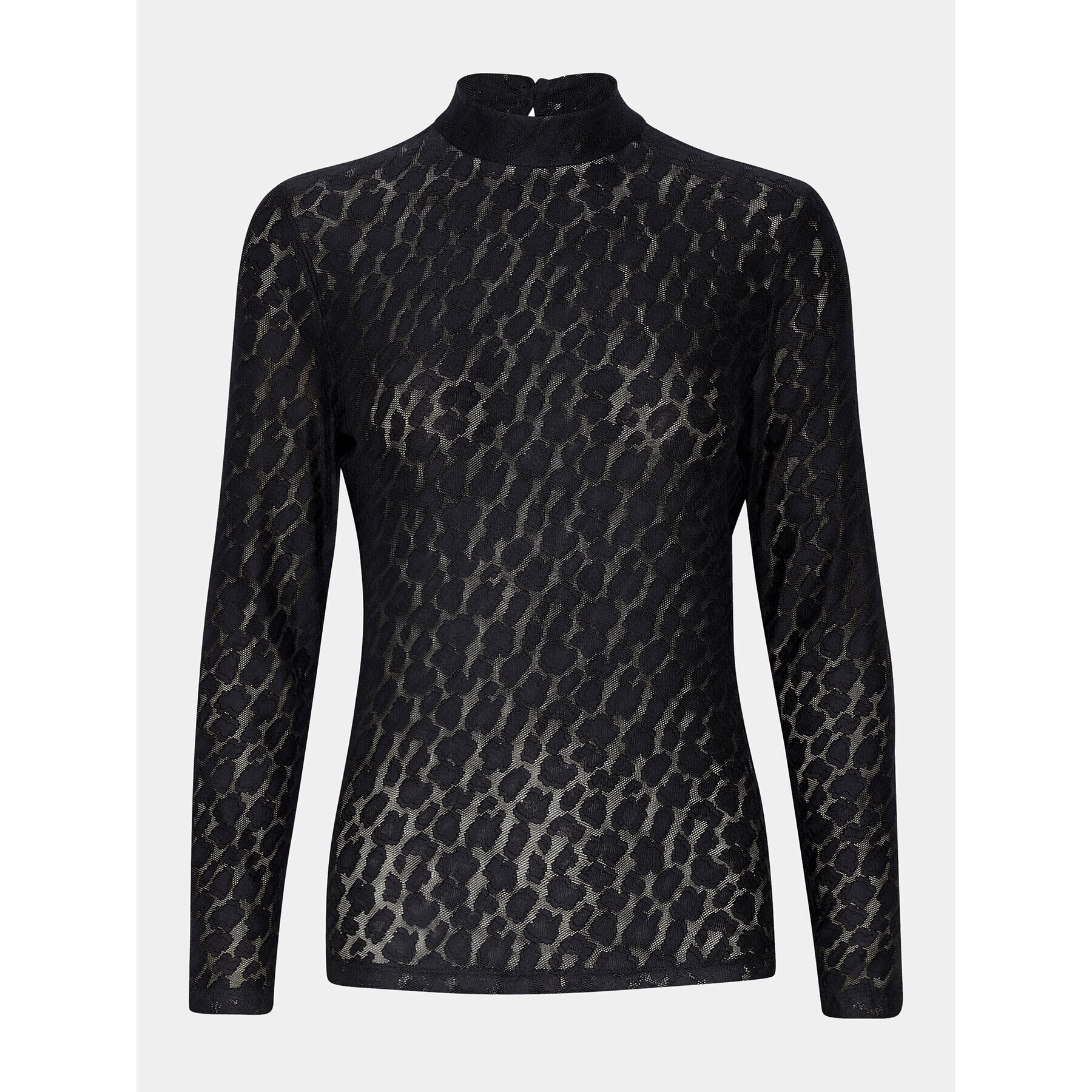 Saint Tropez Блуза 30512959 Черен Slim Fit - Pepit.bg