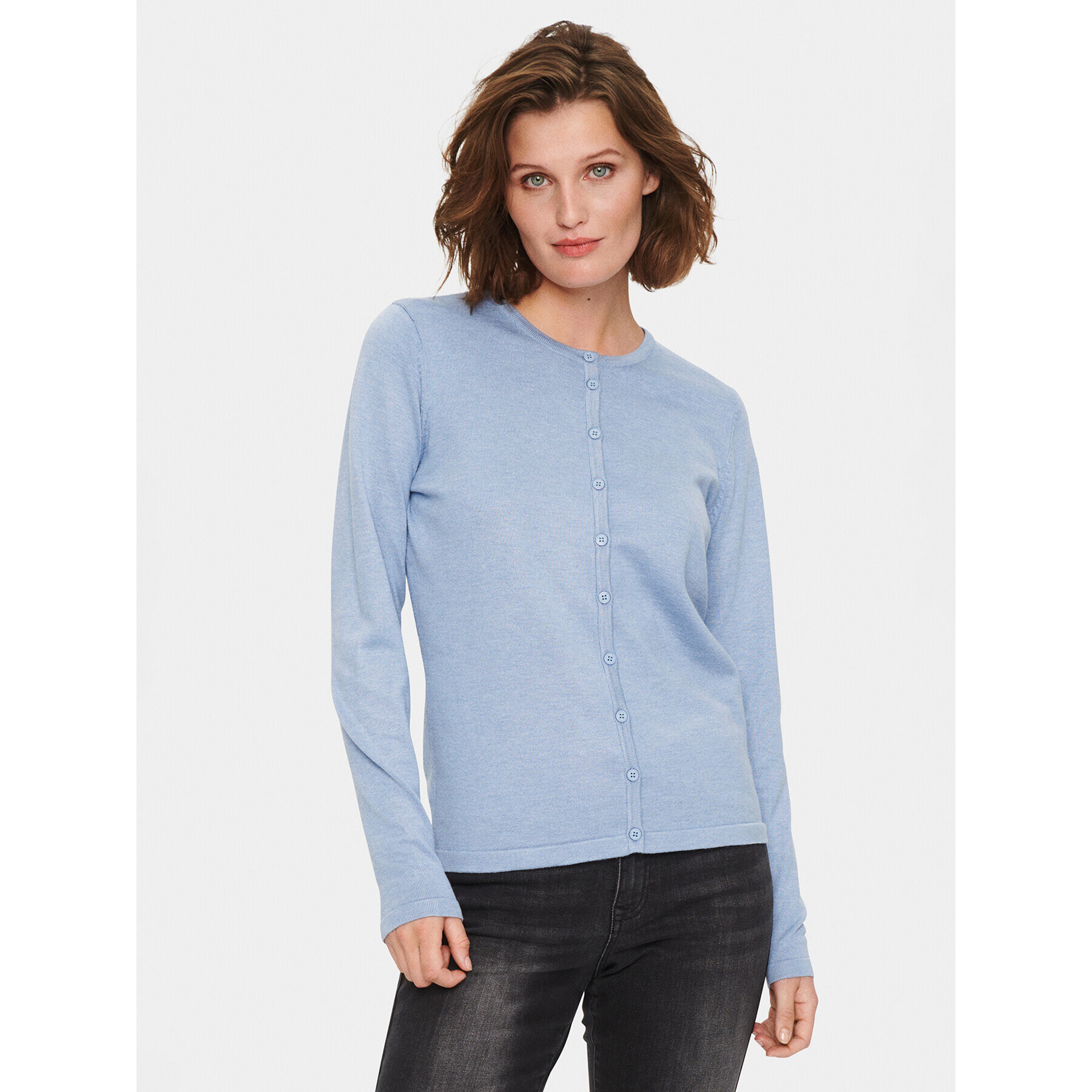 Saint Tropez Кардиган 30500005 Син Classic Fit - Pepit.bg