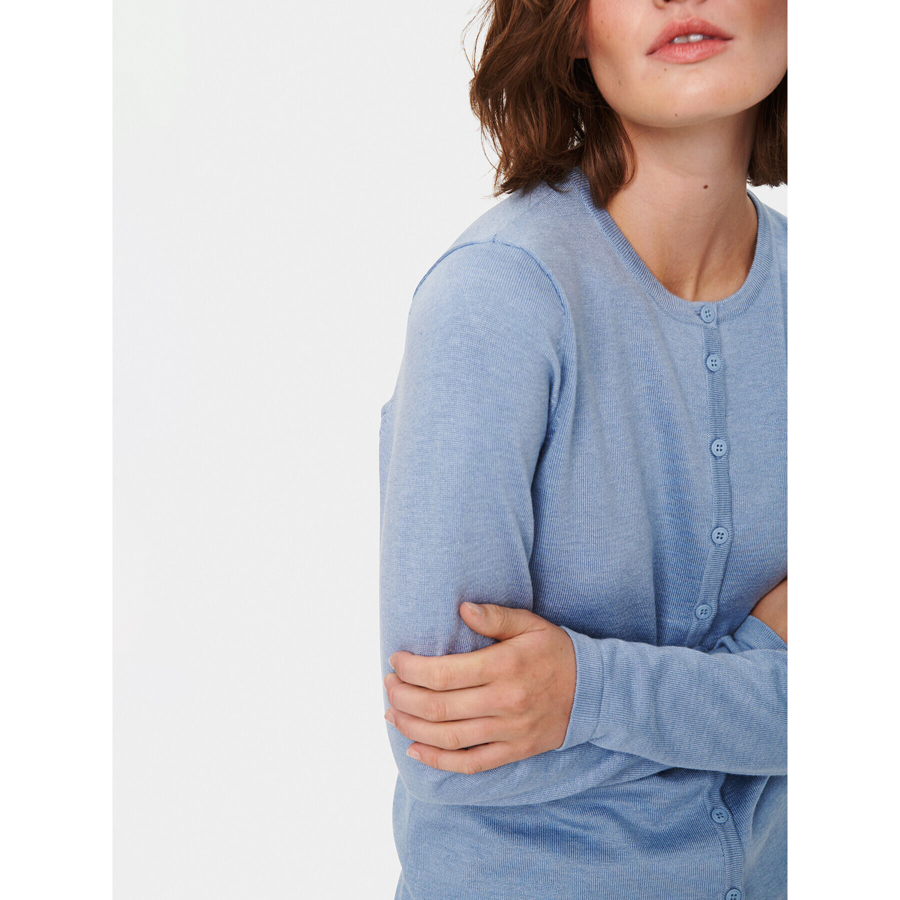 Saint Tropez Кардиган 30500005 Син Classic Fit - Pepit.bg