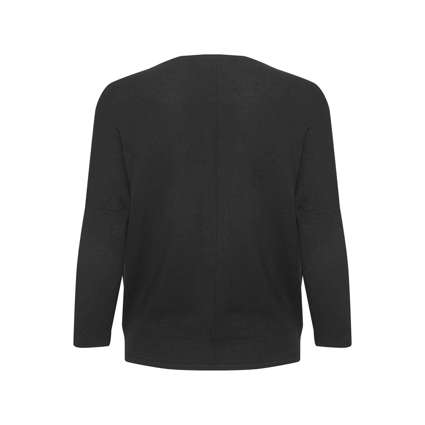 Saint Tropez Пуловер 30500003 Черен Casual Fit - Pepit.bg