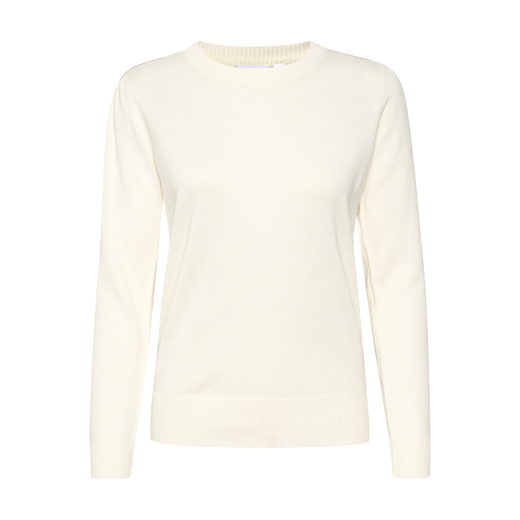 Saint Tropez Пуловер 30511753 Екрю Regular Fit - Pepit.bg
