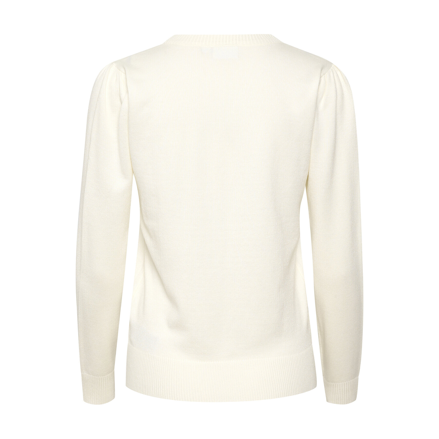 Saint Tropez Пуловер 30511753 Екрю Regular Fit - Pepit.bg