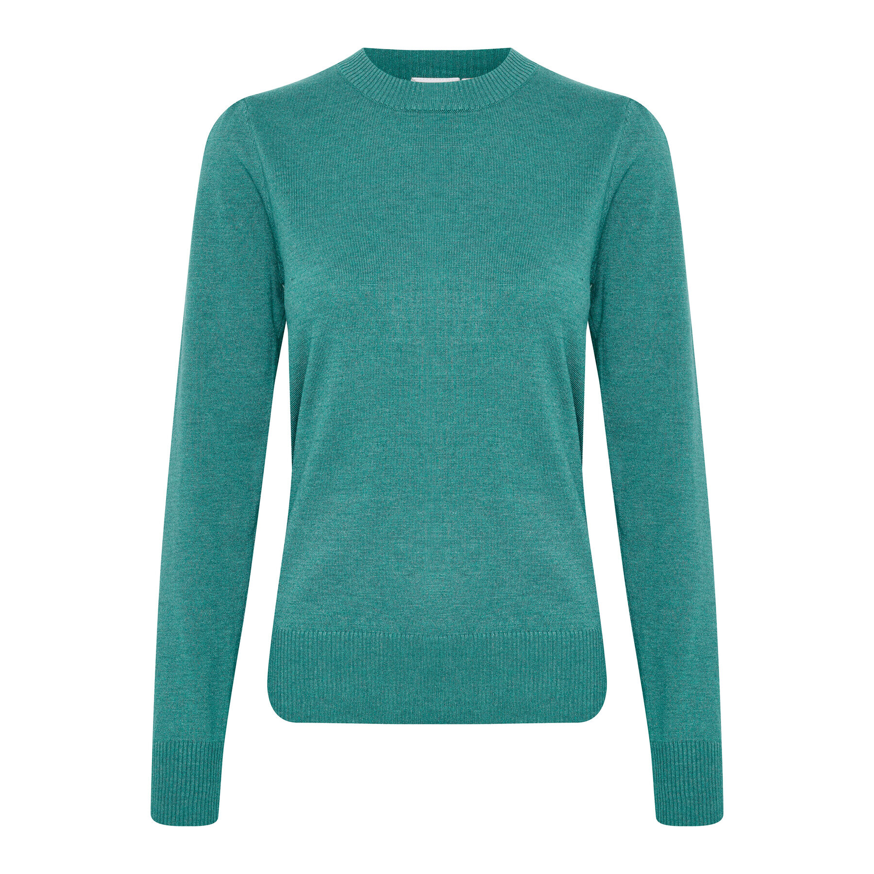 Saint Tropez Пуловер 30511753 Зелен Regular Fit - Pepit.bg