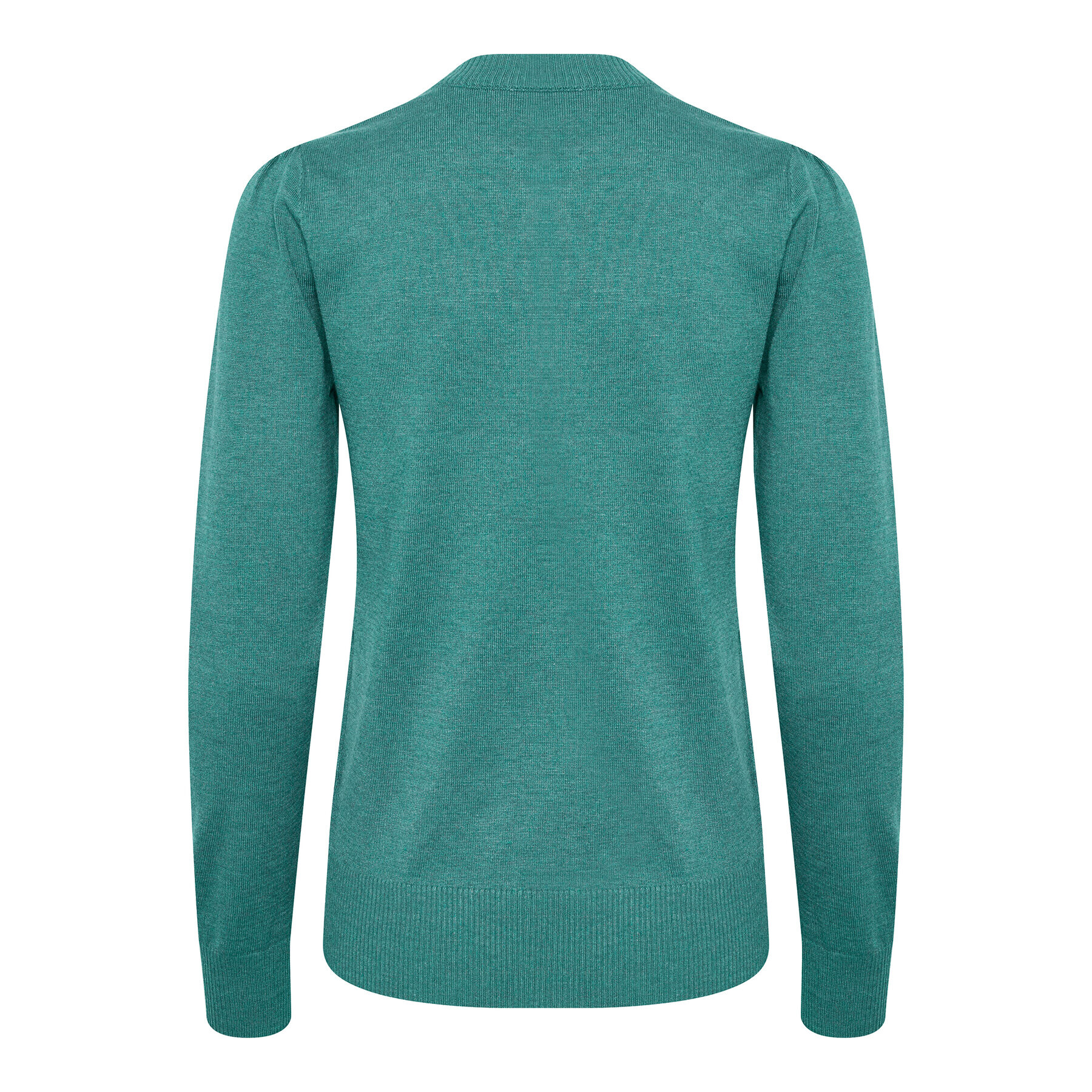 Saint Tropez Пуловер 30511753 Зелен Regular Fit - Pepit.bg