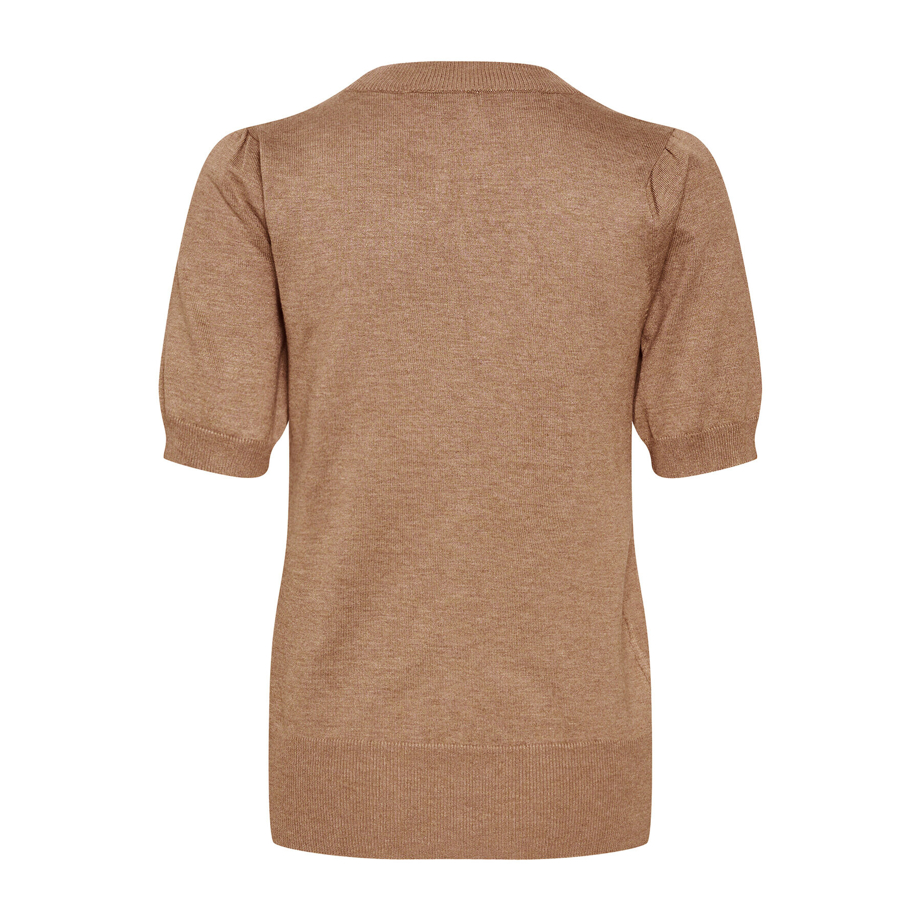 Saint Tropez Пуловер 30511788 Кафяв Classic Fit - Pepit.bg