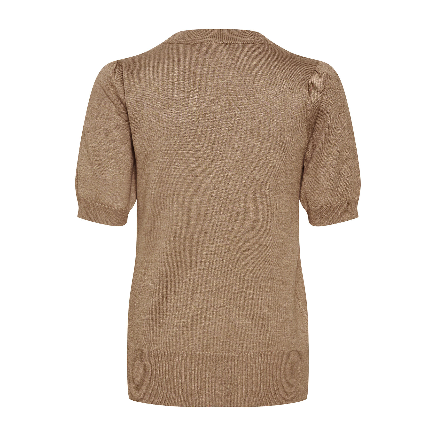 Saint Tropez Пуловер 30511788 Кафяв Classic Fit - Pepit.bg
