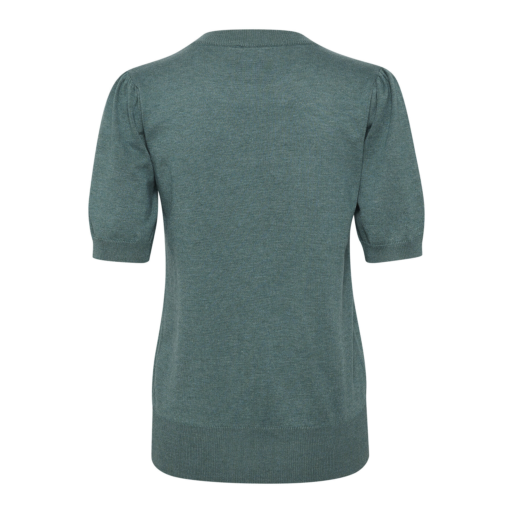 Saint Tropez Пуловер 30511788 Зелен Classic Fit - Pepit.bg