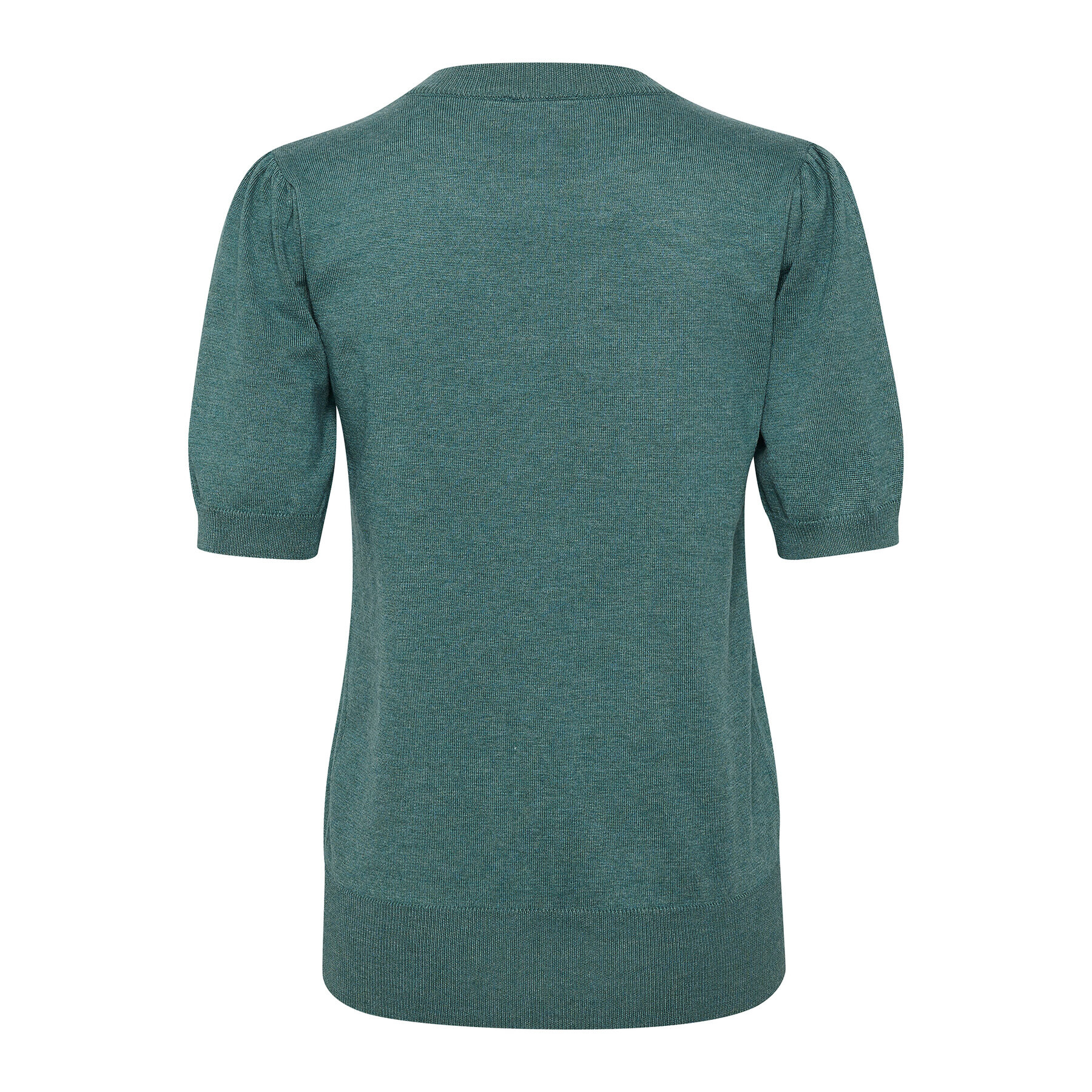 Saint Tropez Пуловер 30511788 Зелен Classic Fit - Pepit.bg