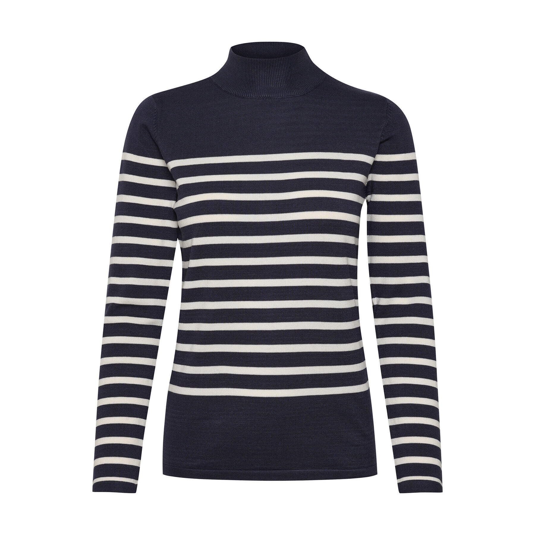 Saint Tropez Пуловер 30512572 Син Classic Fit - Pepit.bg