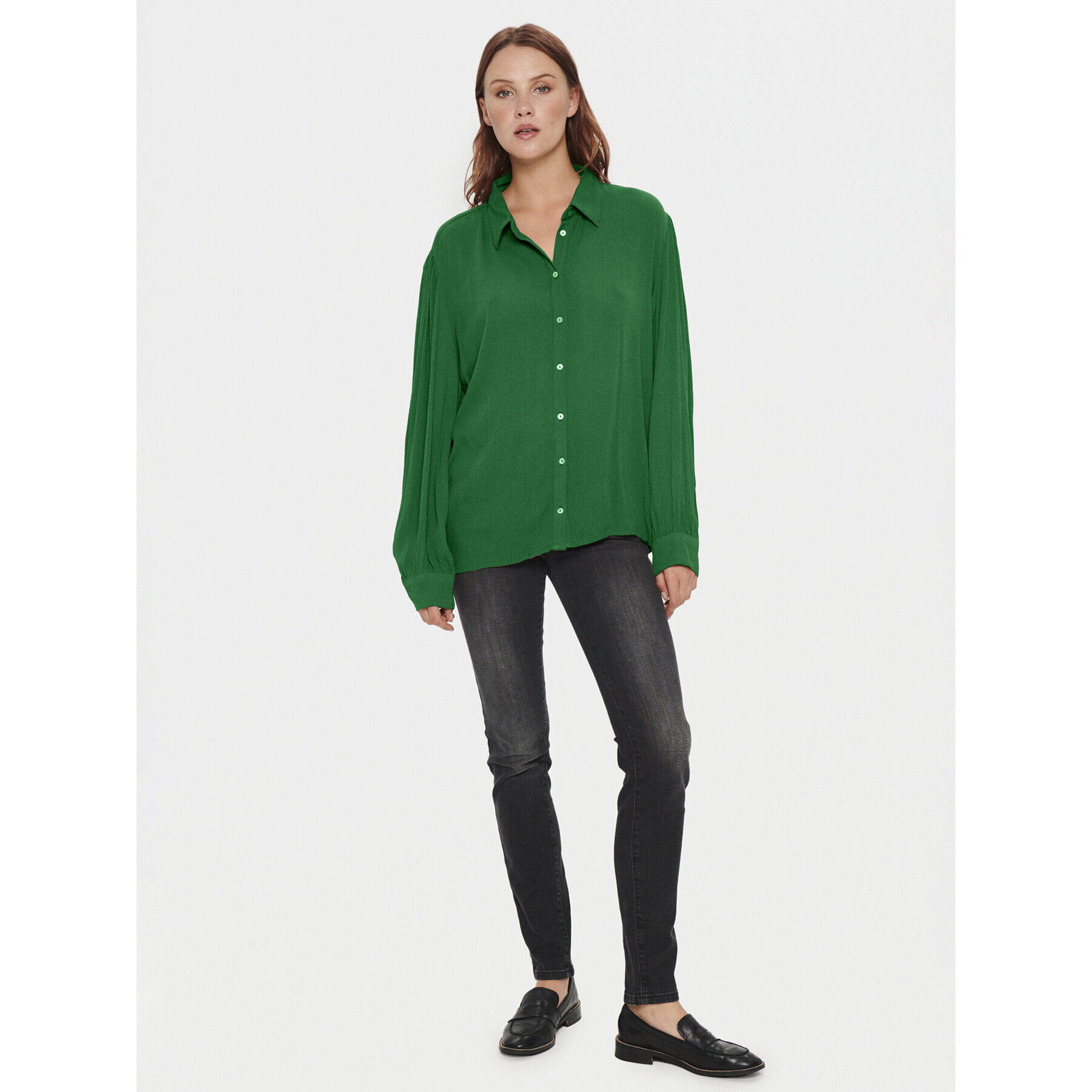 Saint Tropez Риза 30512984 Зелен Regular Fit - Pepit.bg