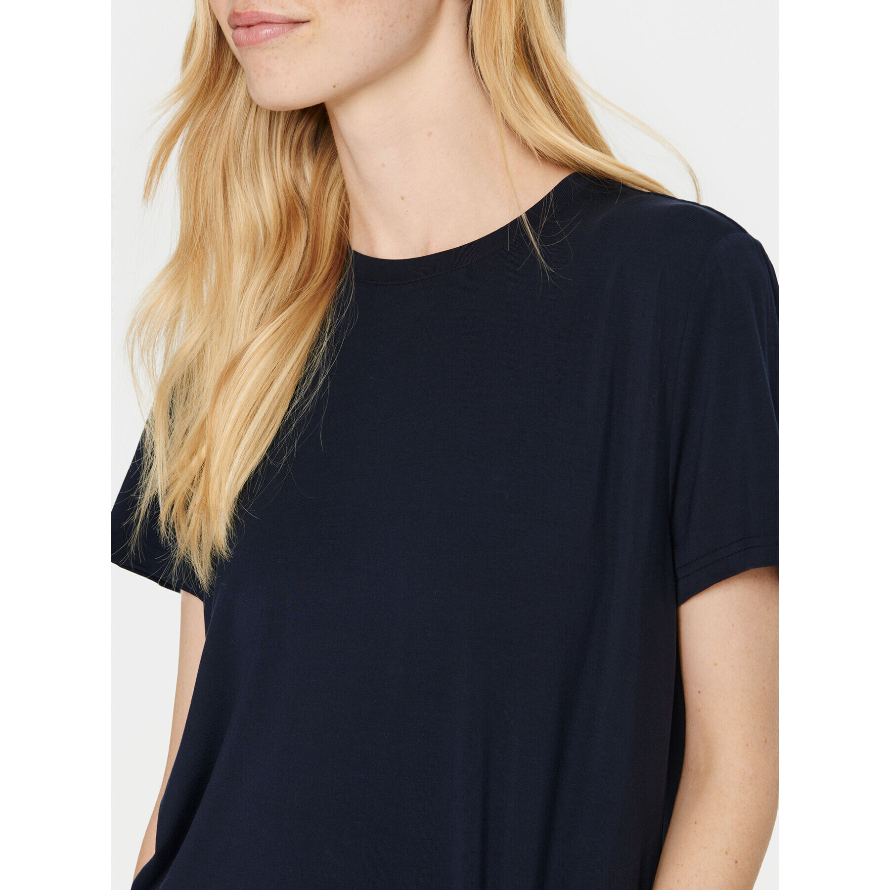 Saint Tropez Тишърт 30511755 Тъмносин Regular Fit - Pepit.bg
