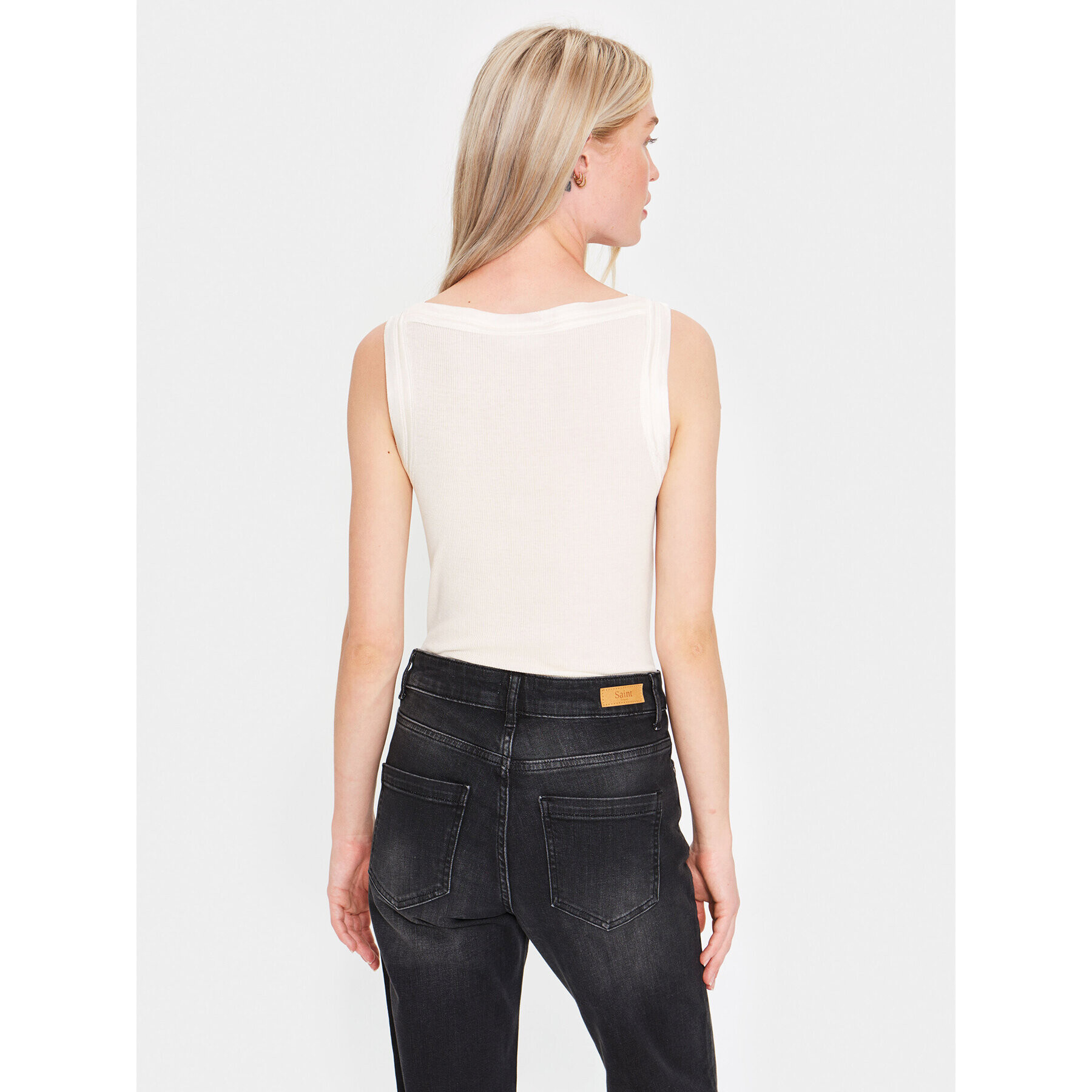Saint Tropez топ 30511971 Бял Classic Fit - Pepit.bg