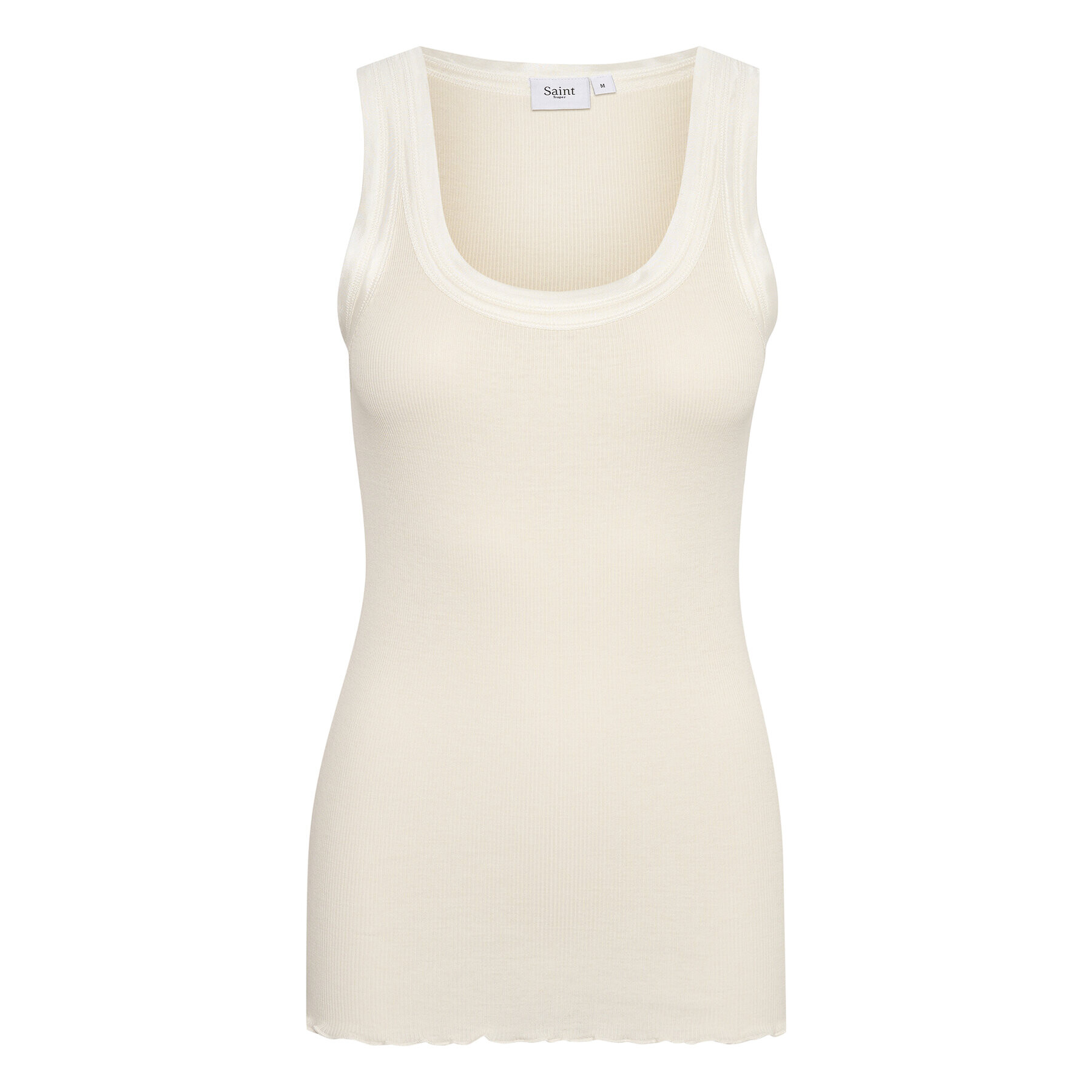 Saint Tropez топ 30511971 Бял Classic Fit - Pepit.bg