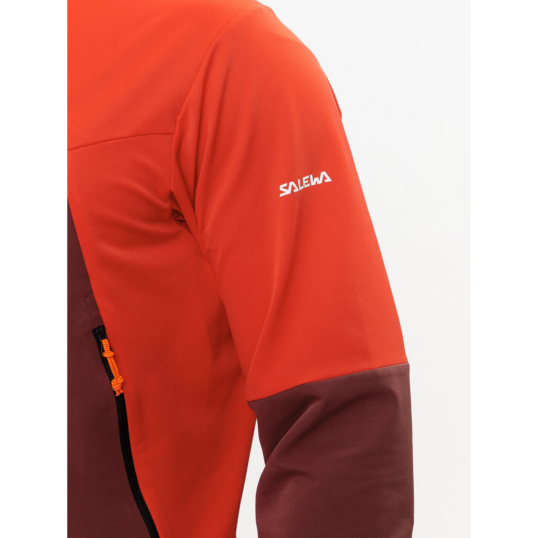 Salewa Яке softshell Sella DST 28468 Червен Regular Fit - Pepit.bg