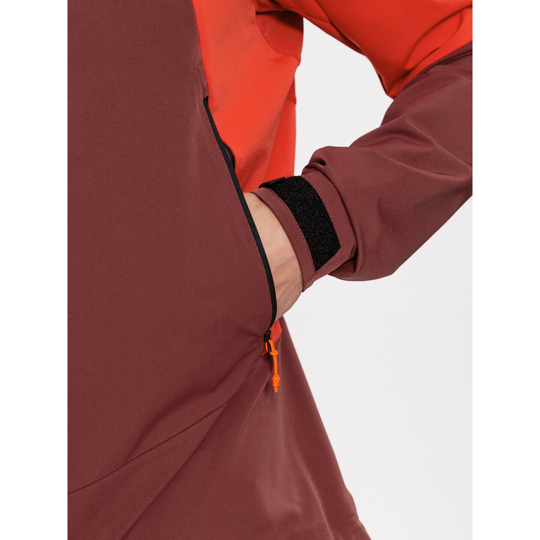 Salewa Яке softshell Sella DST 28468 Червен Regular Fit - Pepit.bg